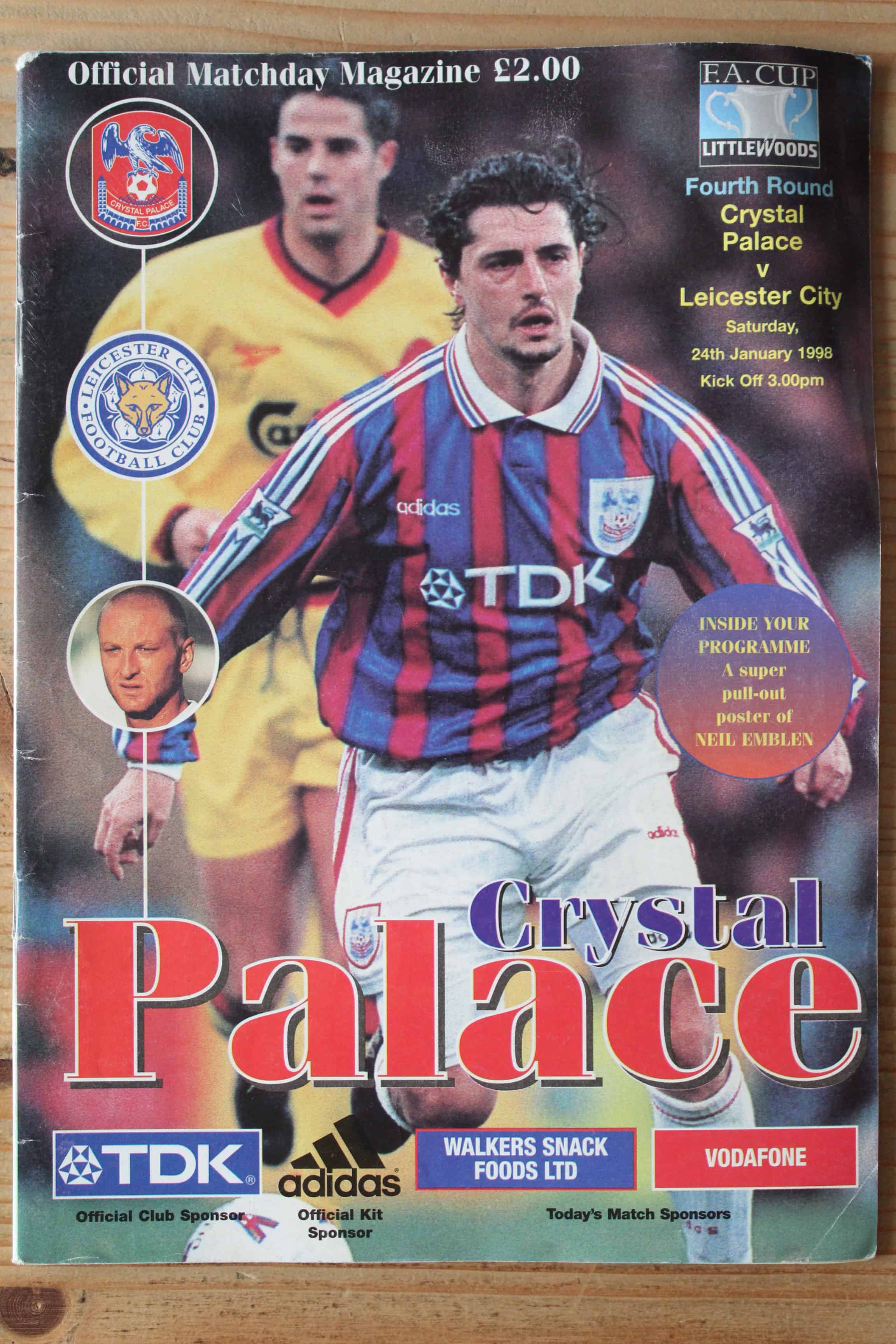 Crystal Palace FC v Leicester City FC