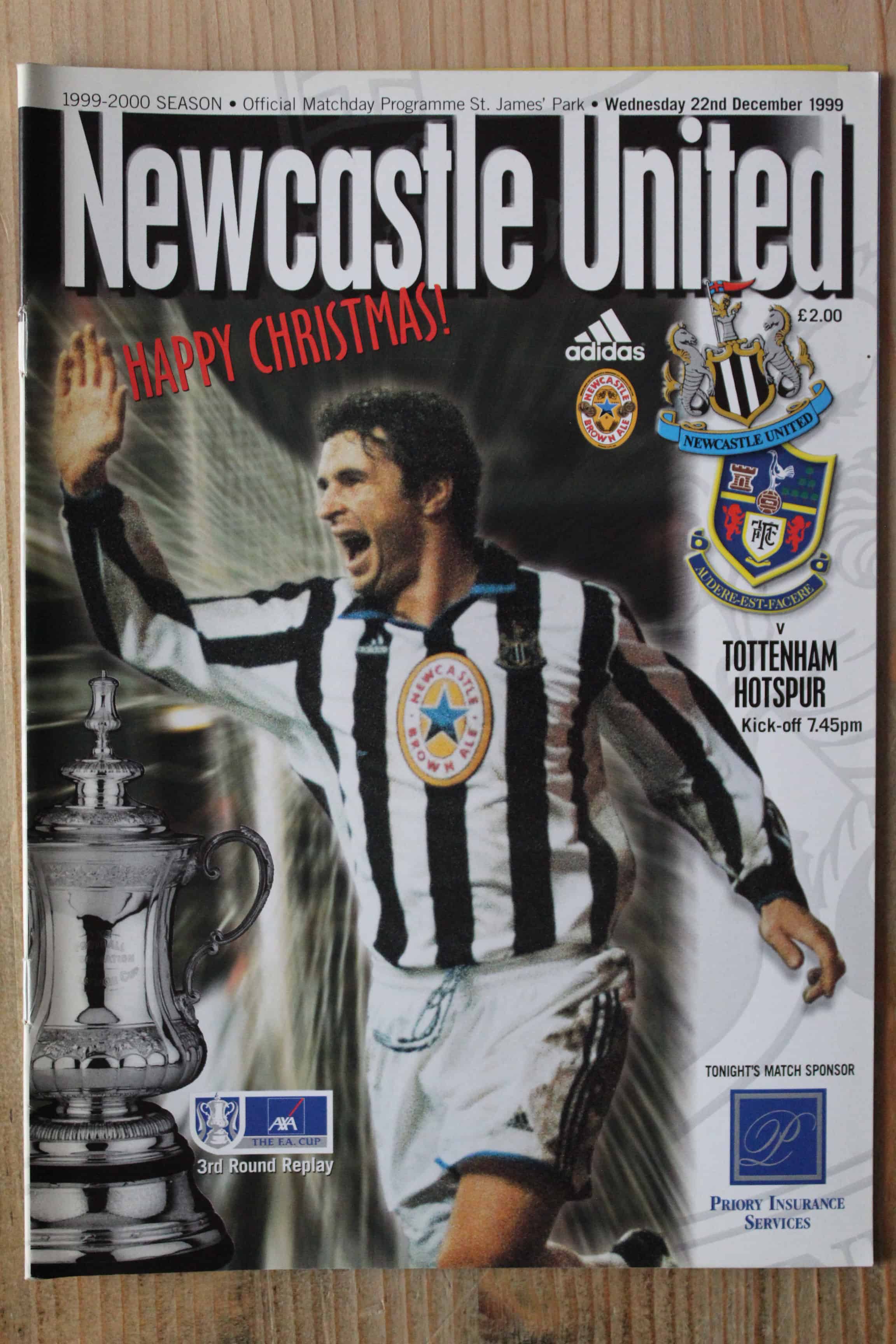 Newcastle United FC v Tottenham Hotspur FC