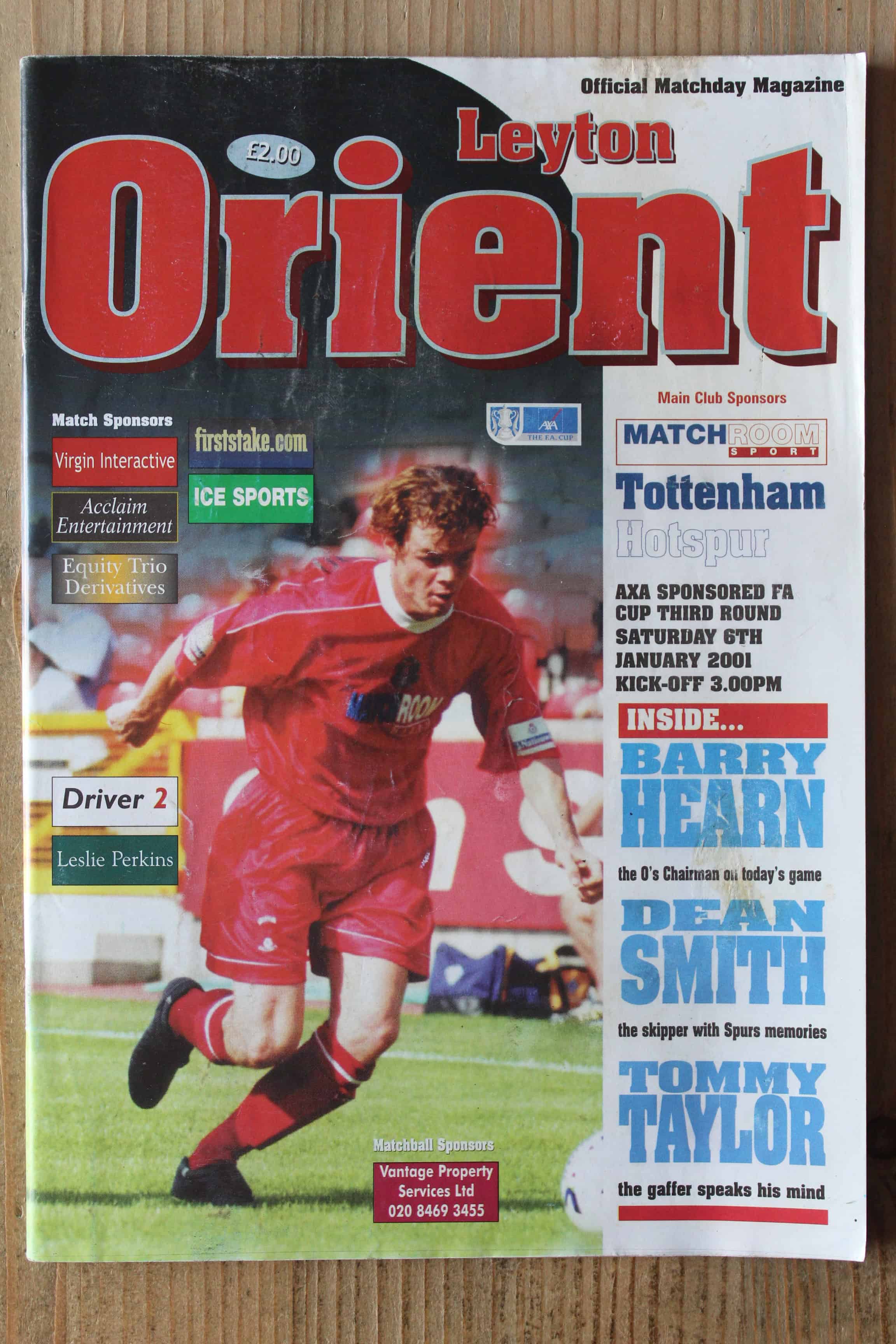 Leyton Orient FC v Tottenham Hotspur FC