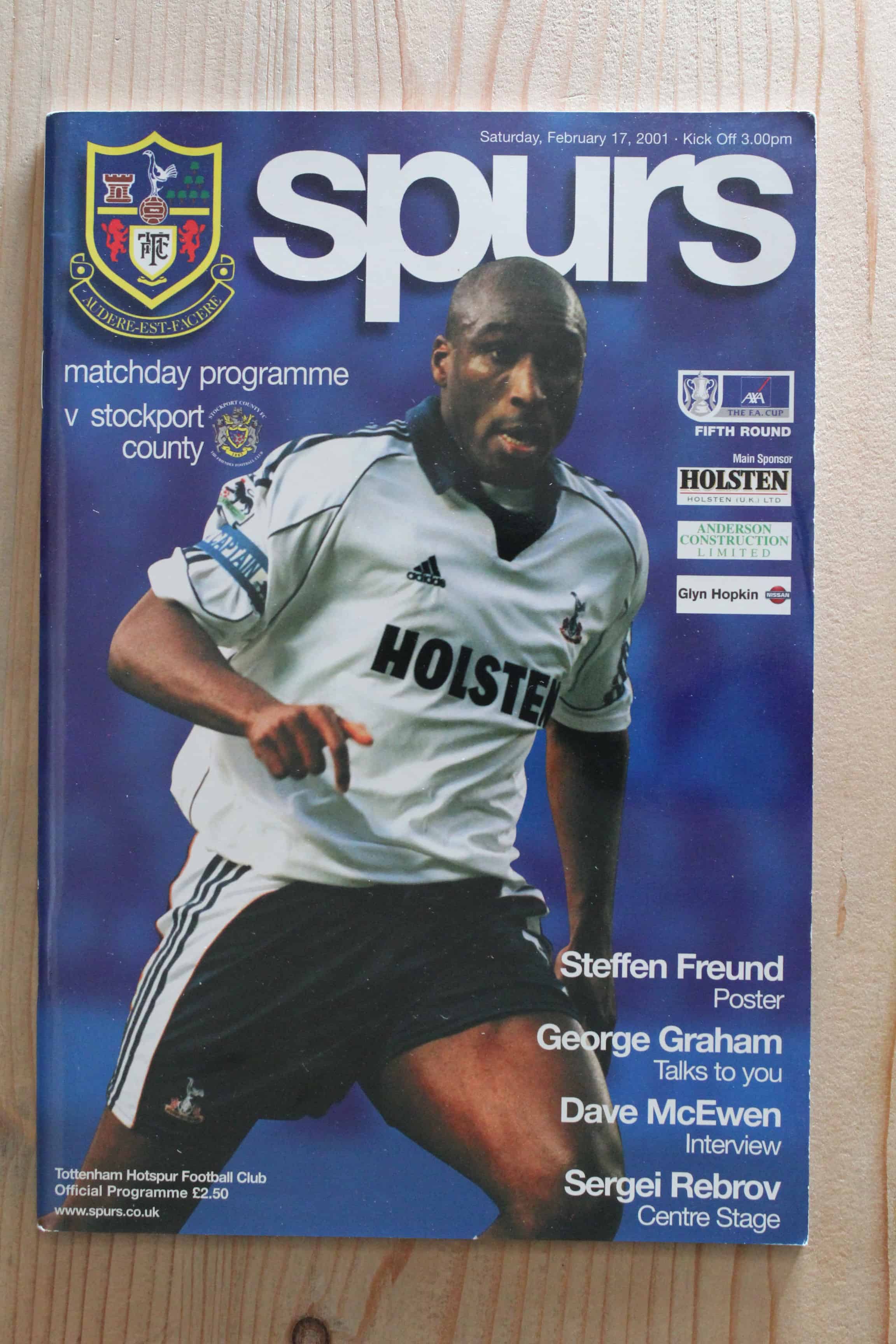 Tottenham Hotspur FC v Stockport County FC