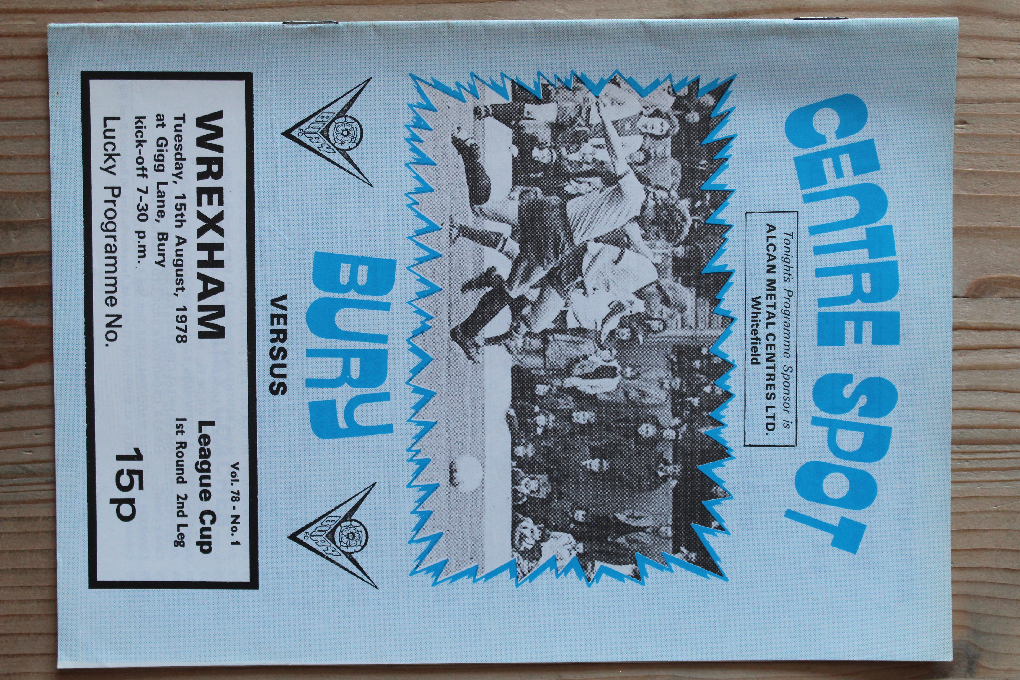 Bury FC v Wrexham FC