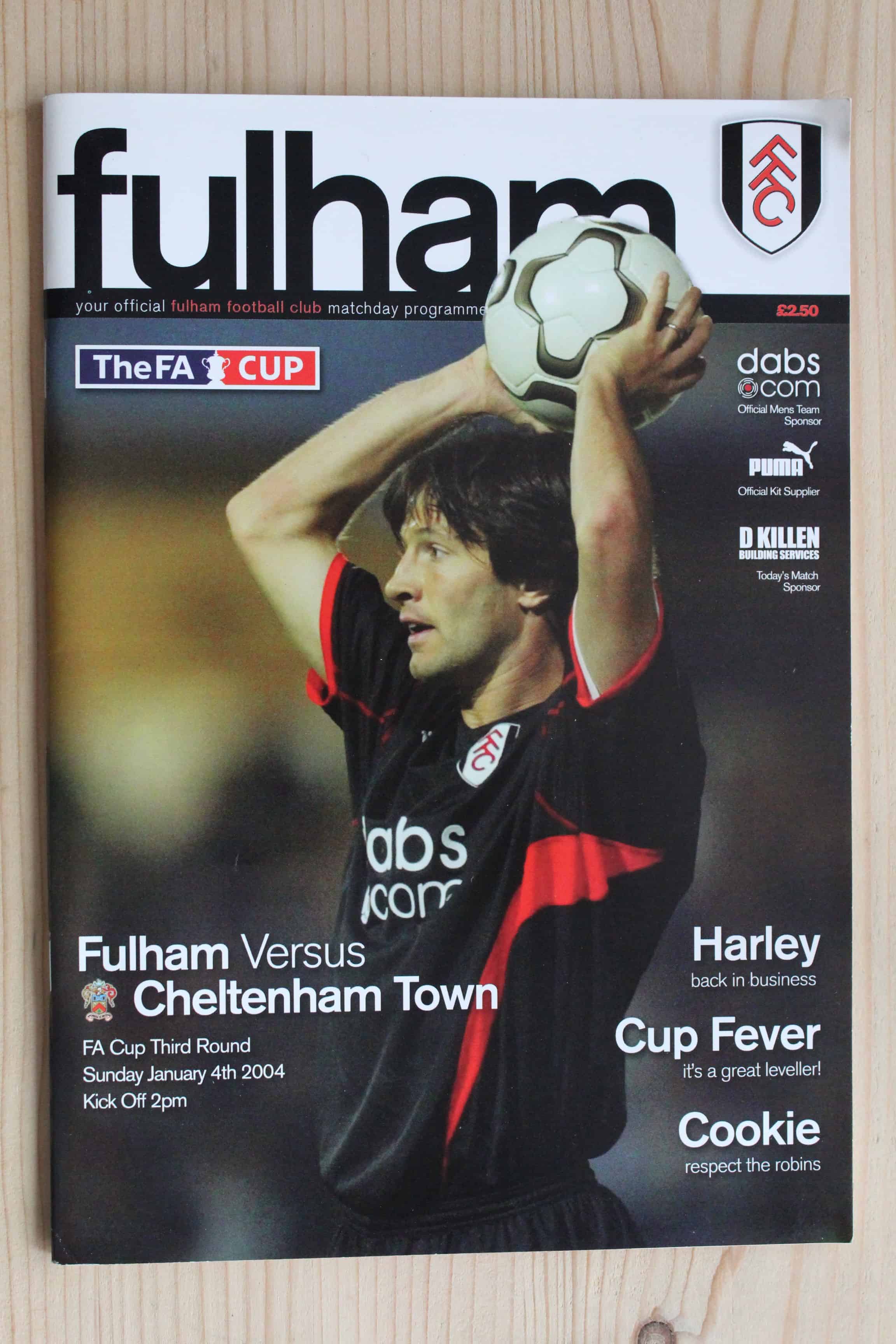 Fulham FC v Cheltenham Town FC