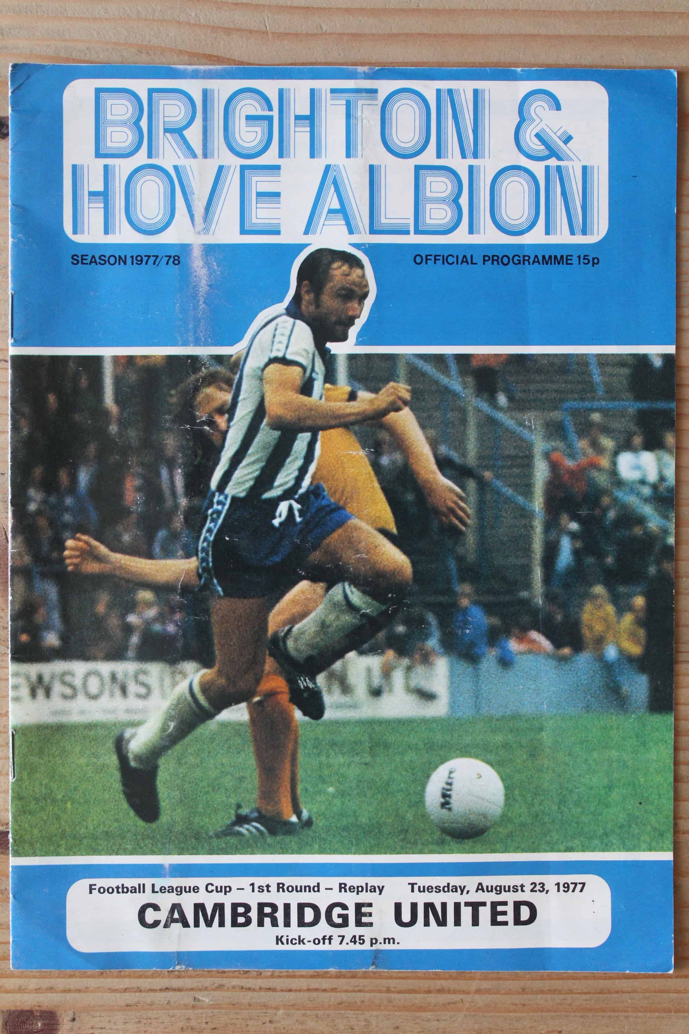 Brighton & Hove Albion FC v Cambridge United FC