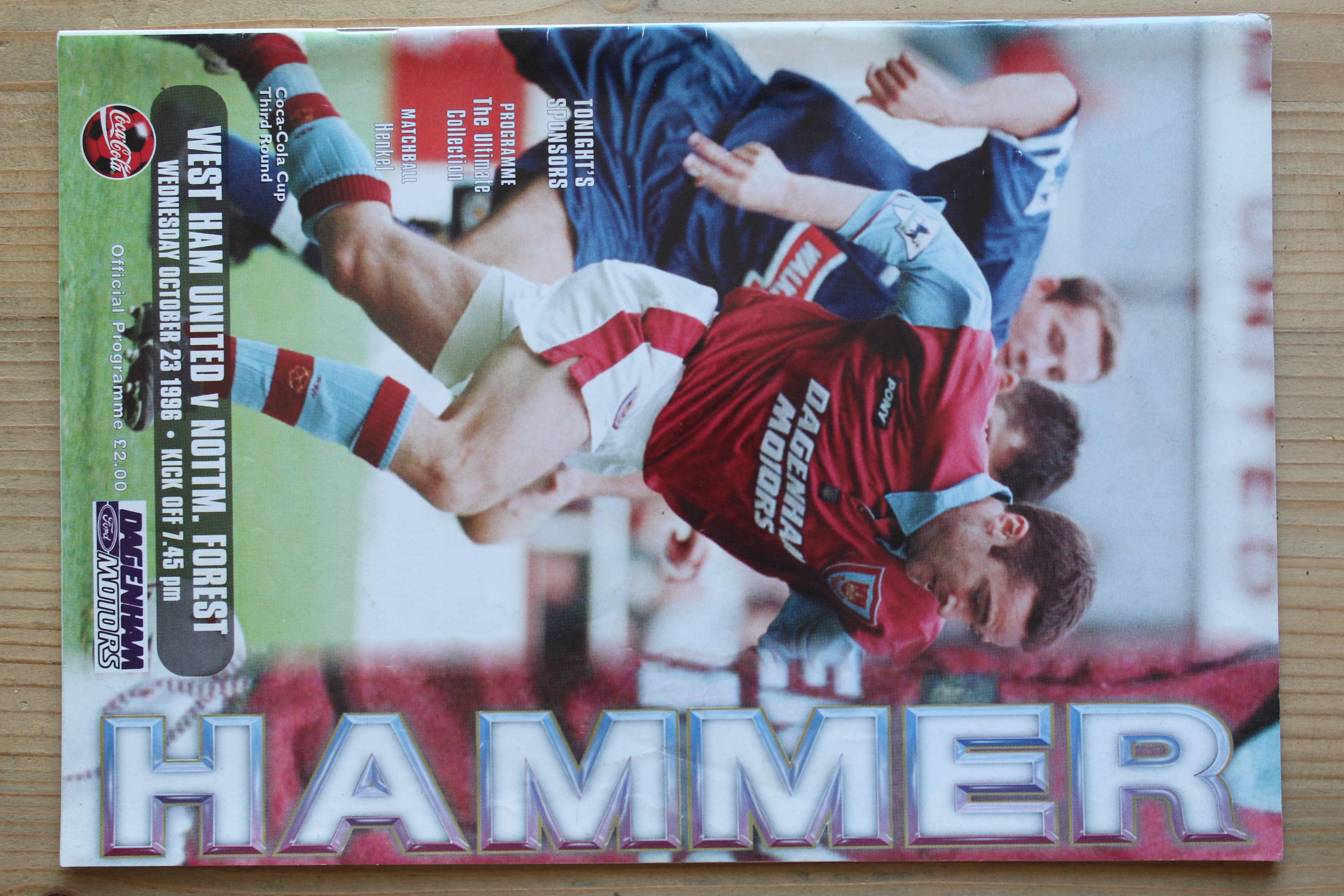West Ham United FC v Nottingham Forest FC