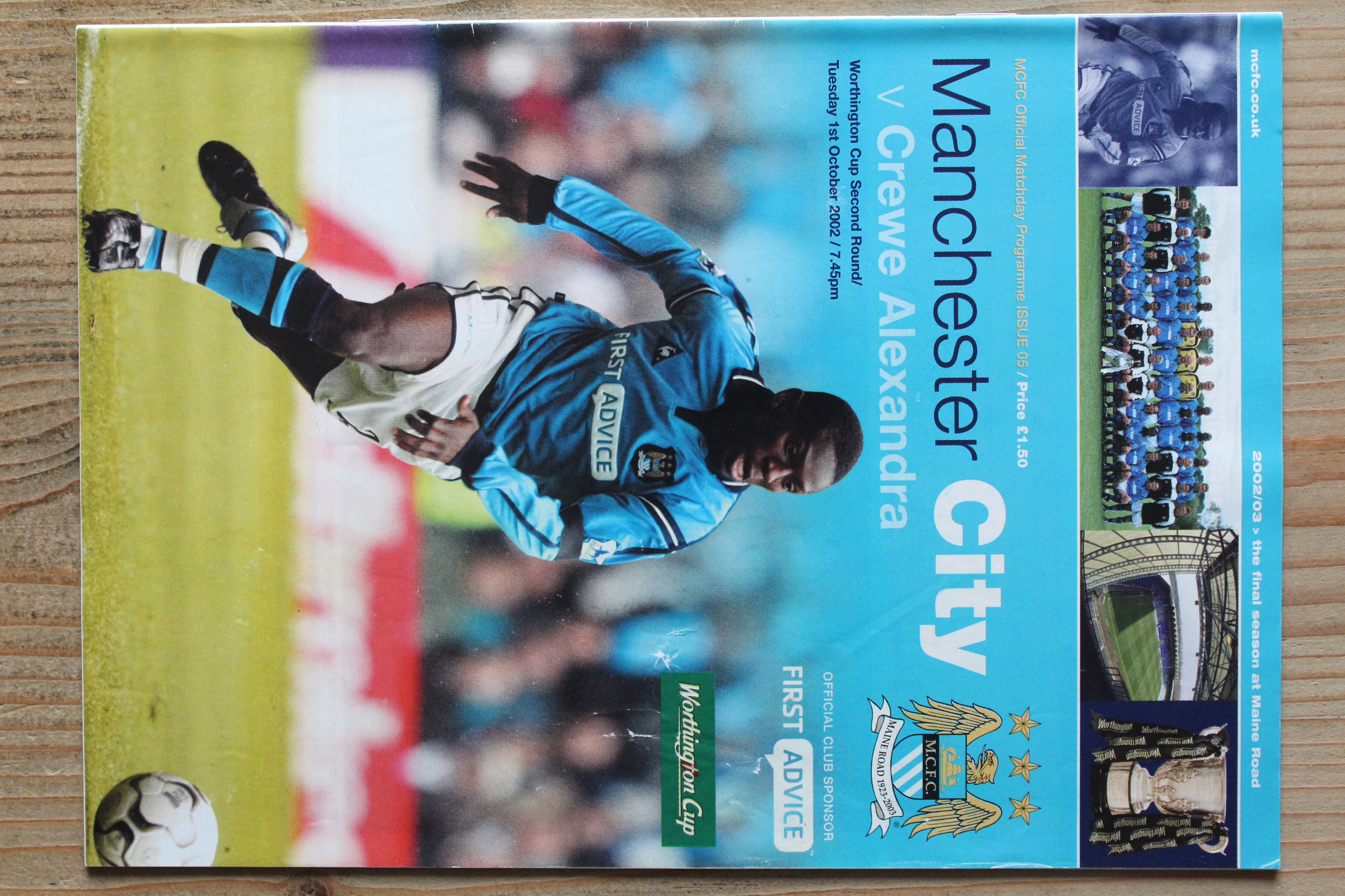 Manchester City FC v Crewe Alexandra FC