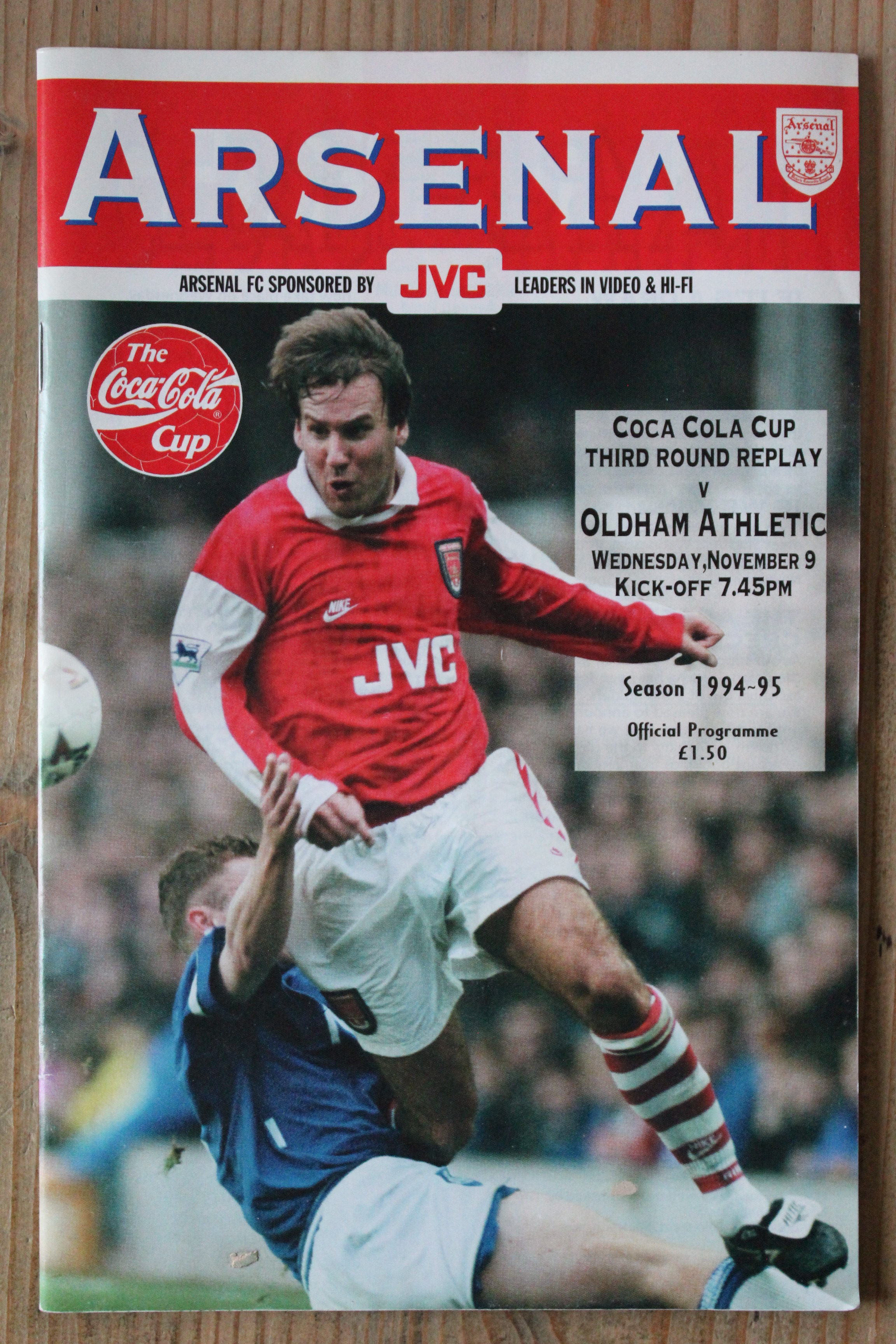 Arsenal FC v Oldham Athletic FC