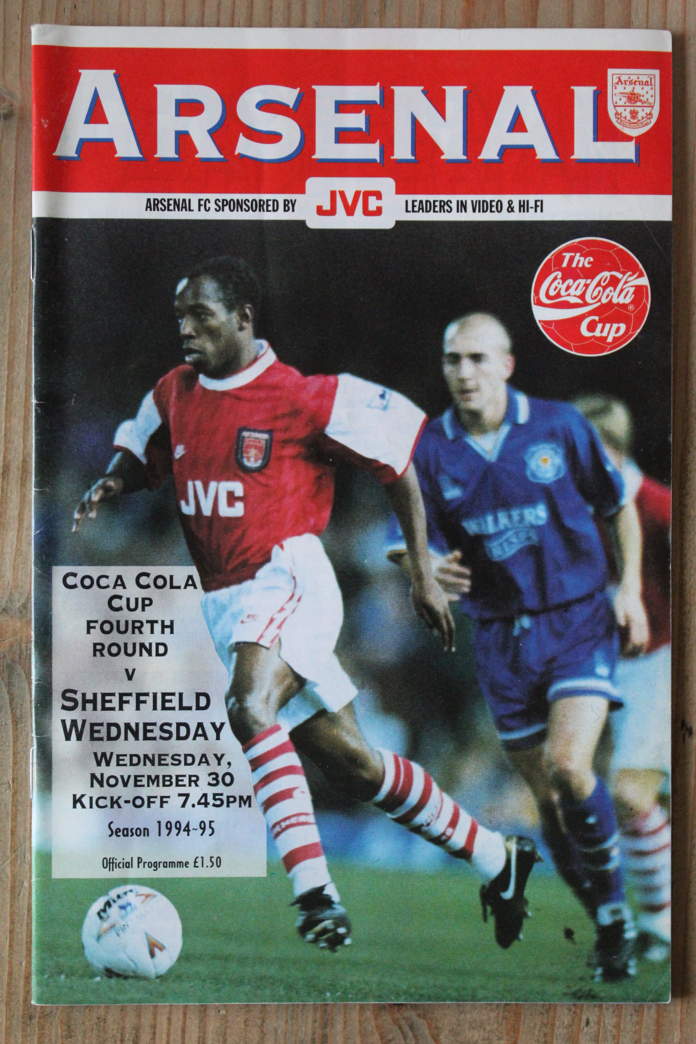 Arsenal FC v Sheffield Wednesday FC 