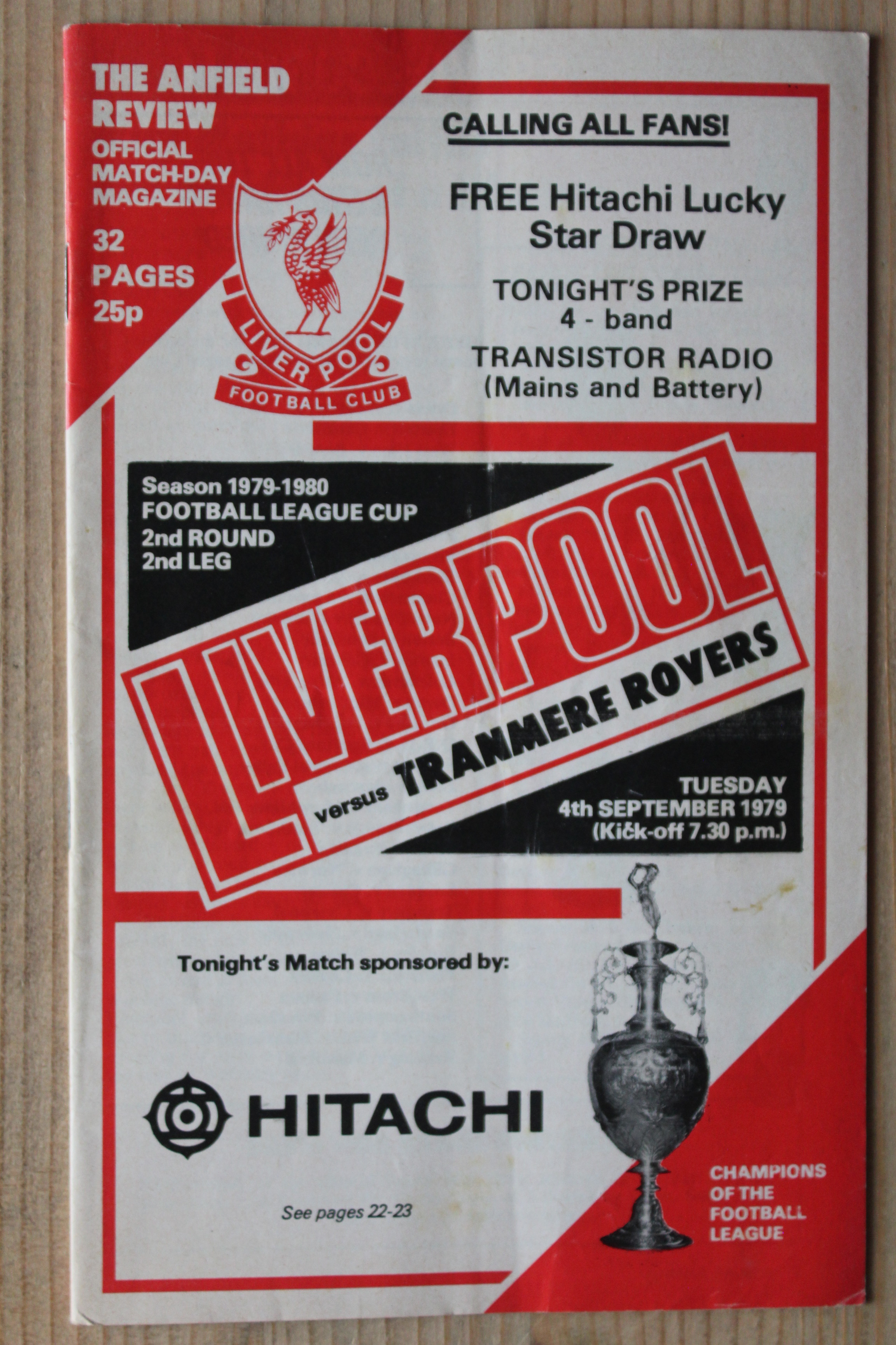 Liverpool FC v Tranmere Rovers FC