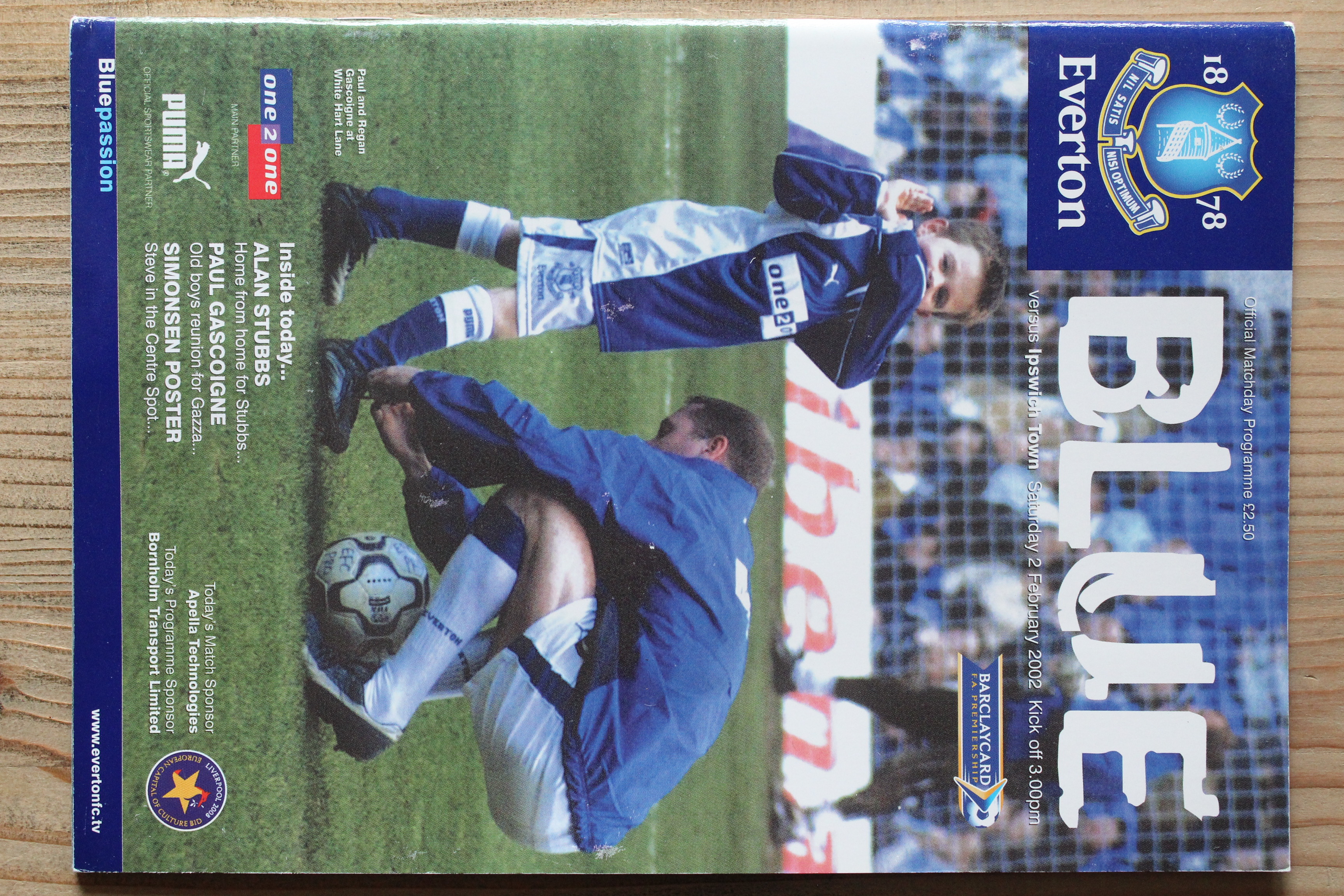 Everton FC v Ipswich Town FC