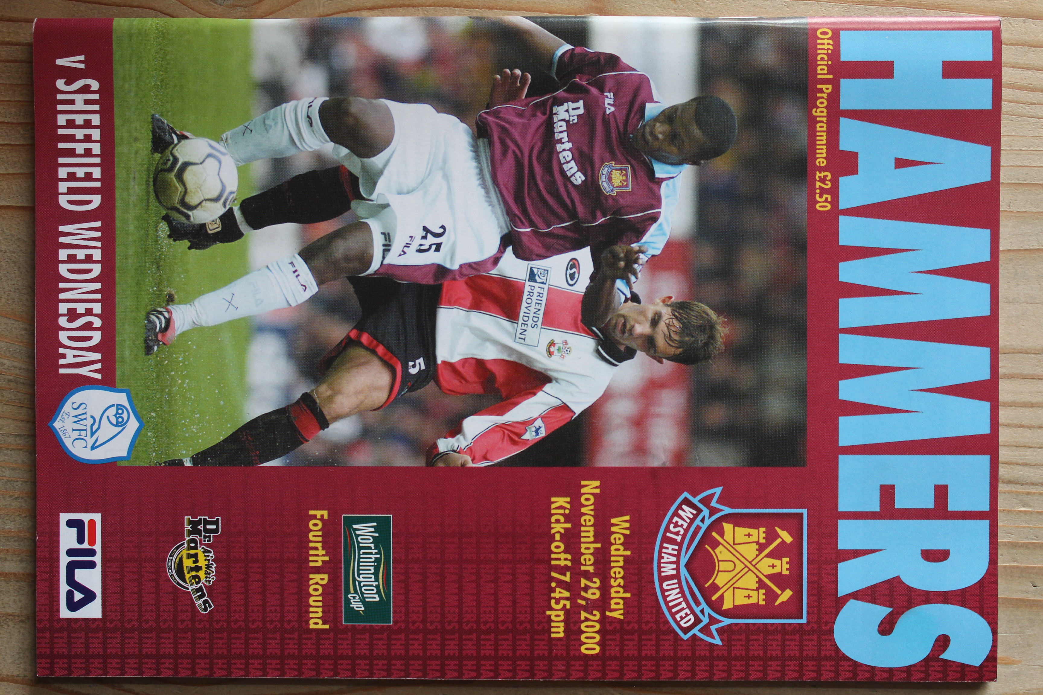 West Ham United FC v Sheffield Wednesday FC 