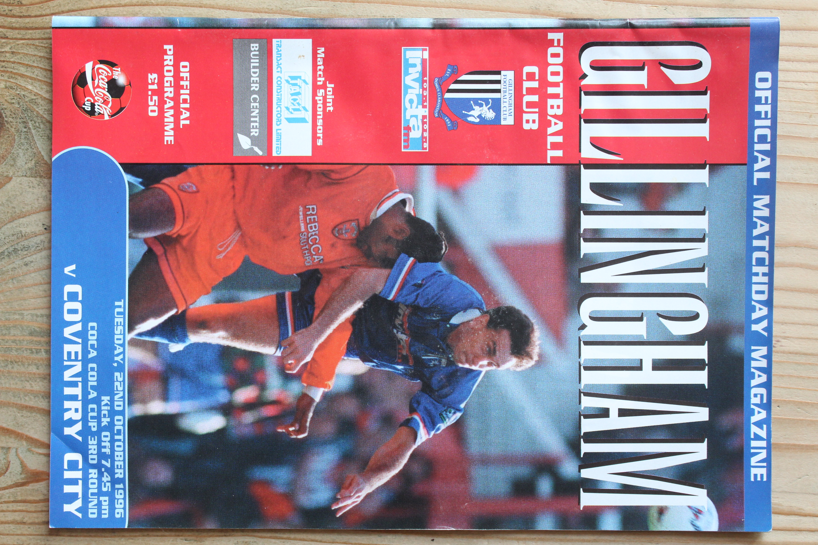 Gillingham FC v Coventry City FC