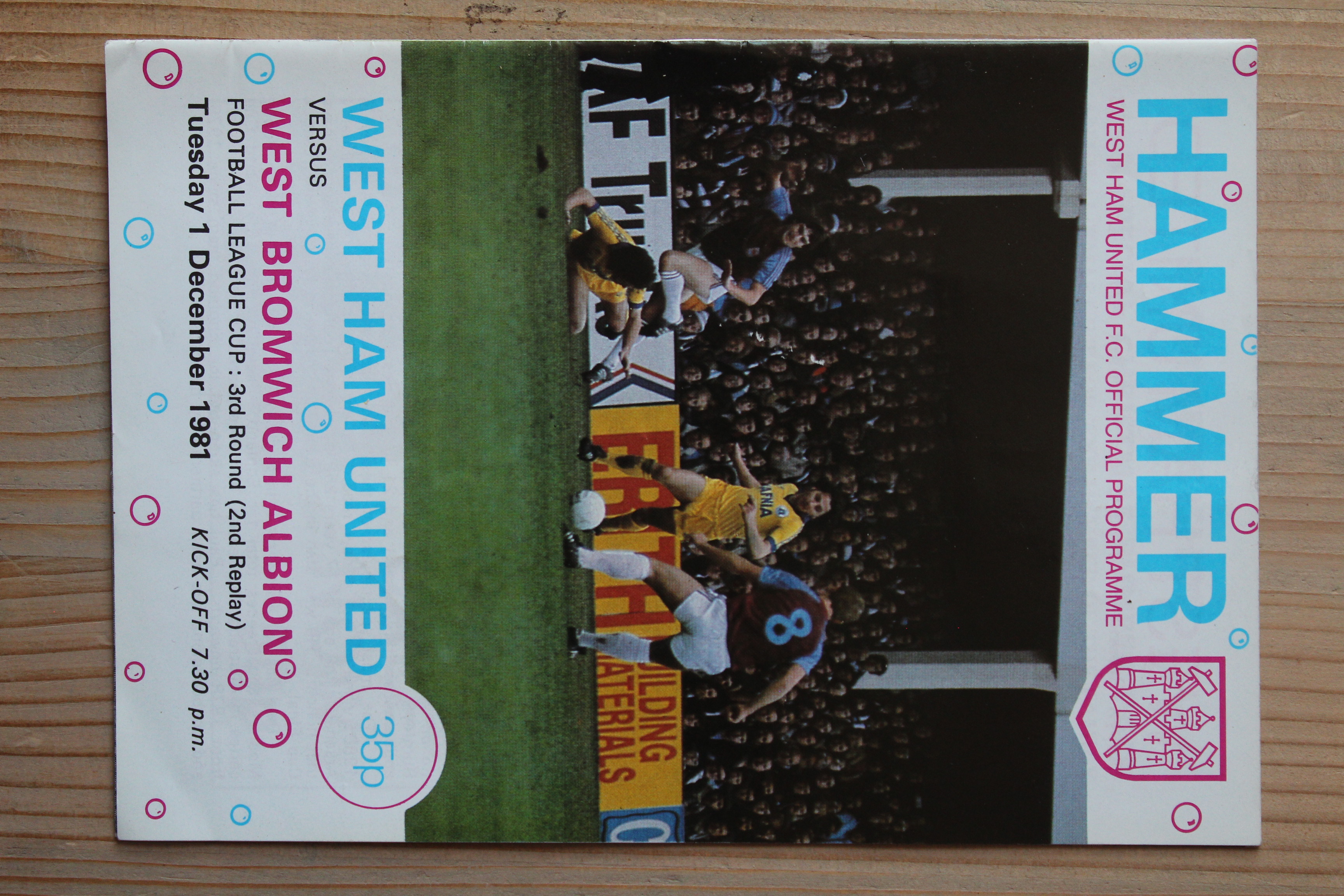 West Ham United FC v West Bromwich Albion FC 