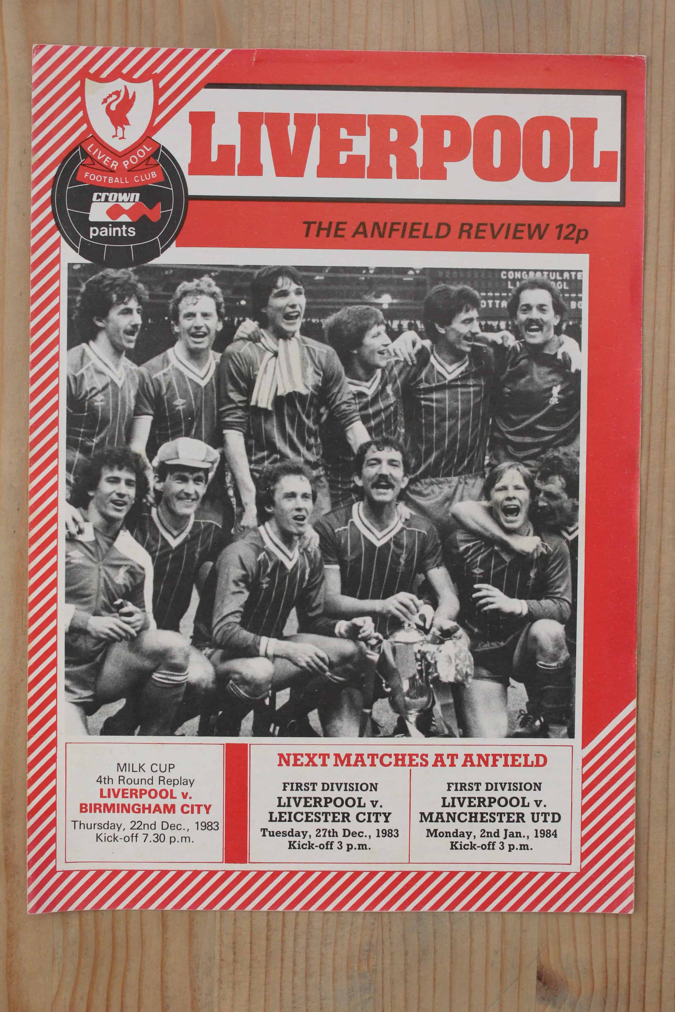 Liverpool FC v Birmingham City FC