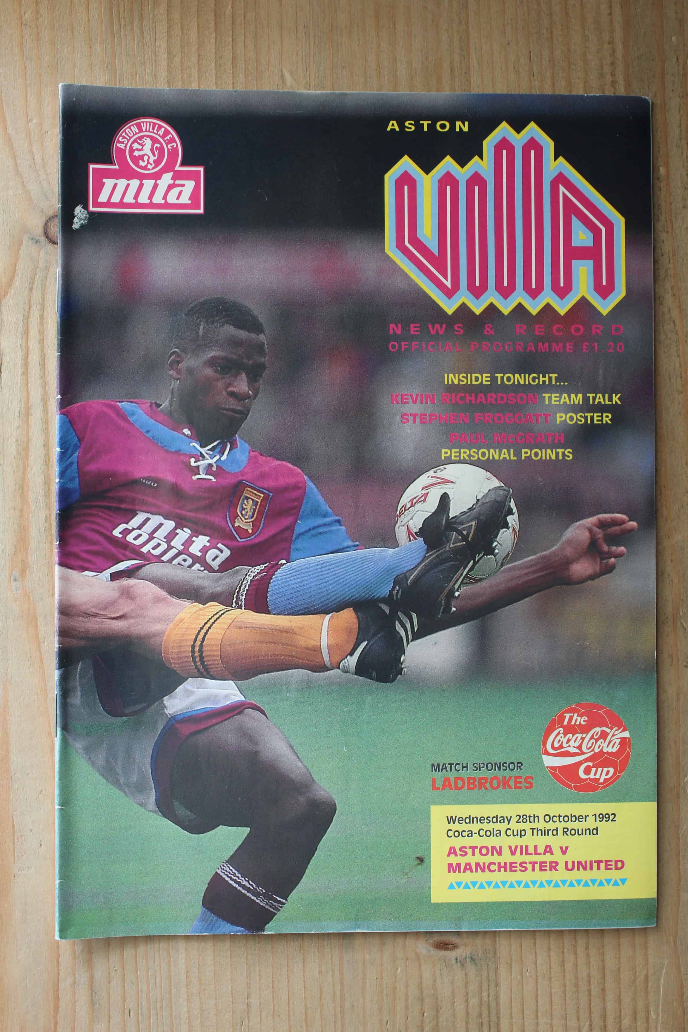 Aston Villa FC v Manchester United FC