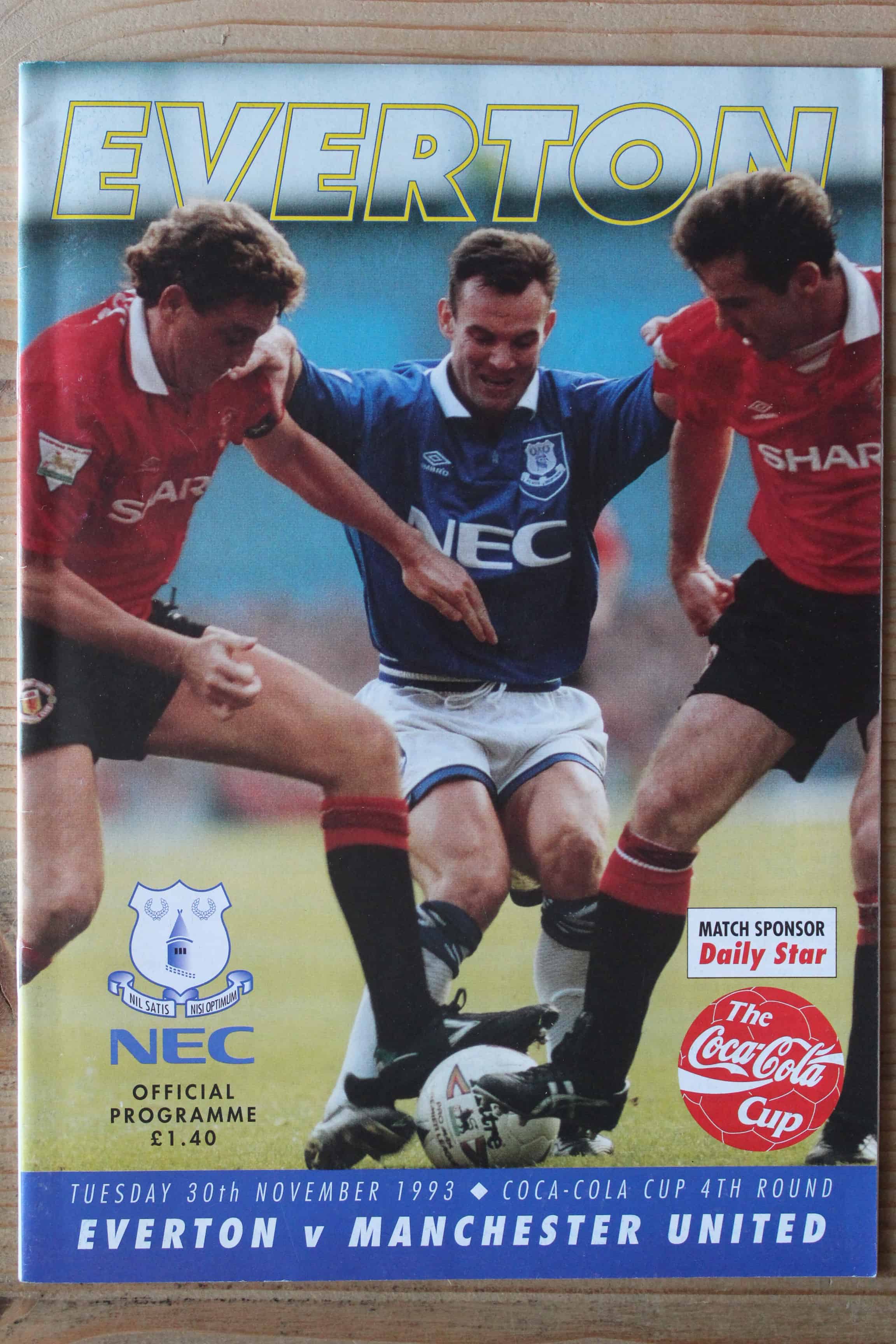 Everton FC v Manchester United FC