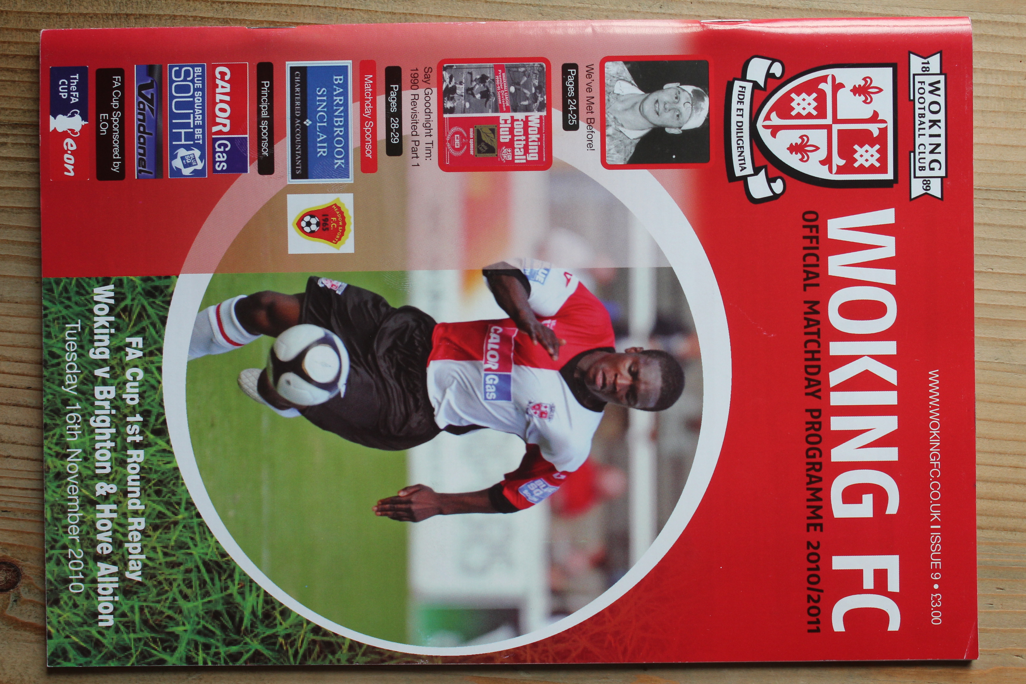 Woking FC v Brighton & Hove Albion FC