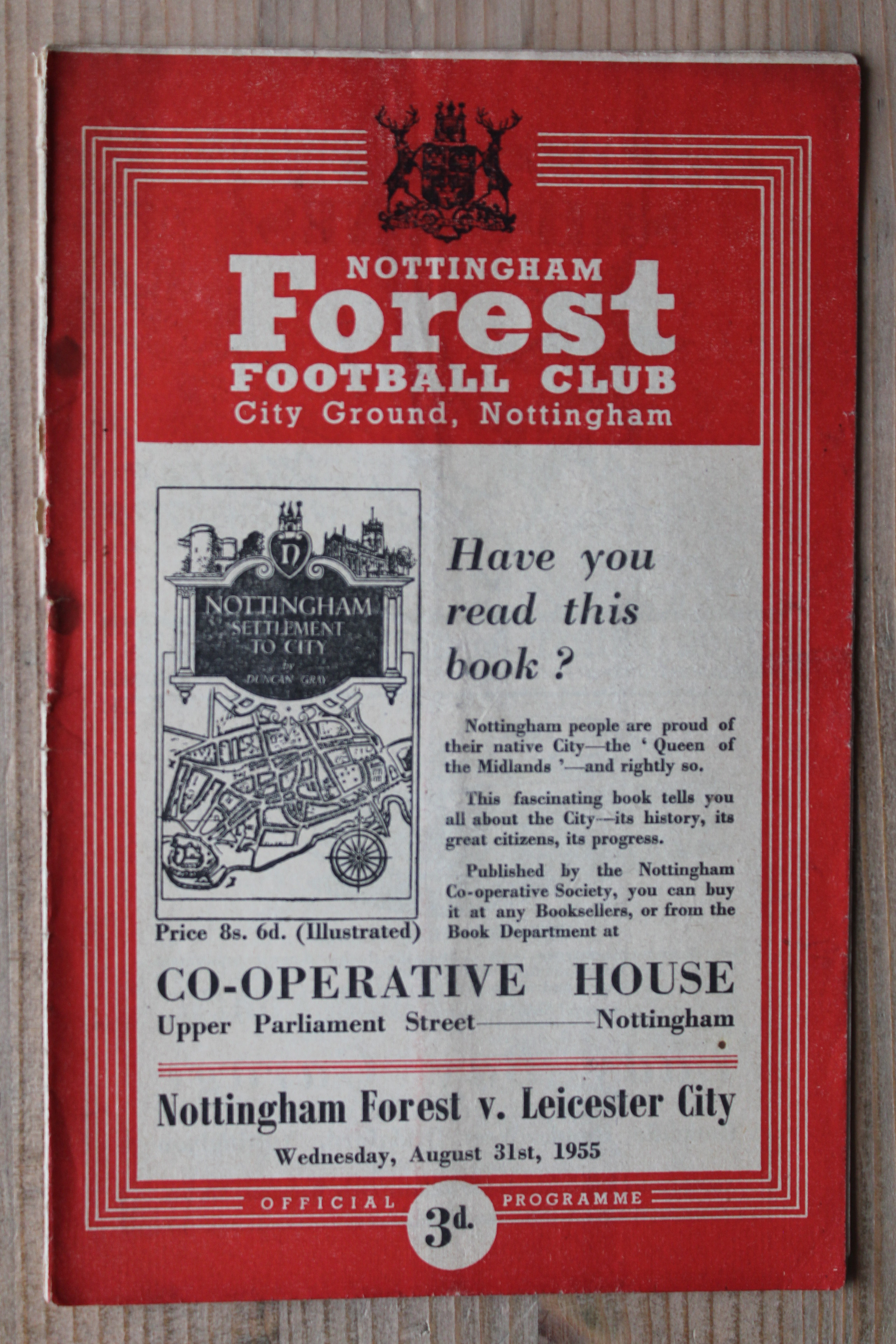 Nottingham Forest FC v Leicester City FC