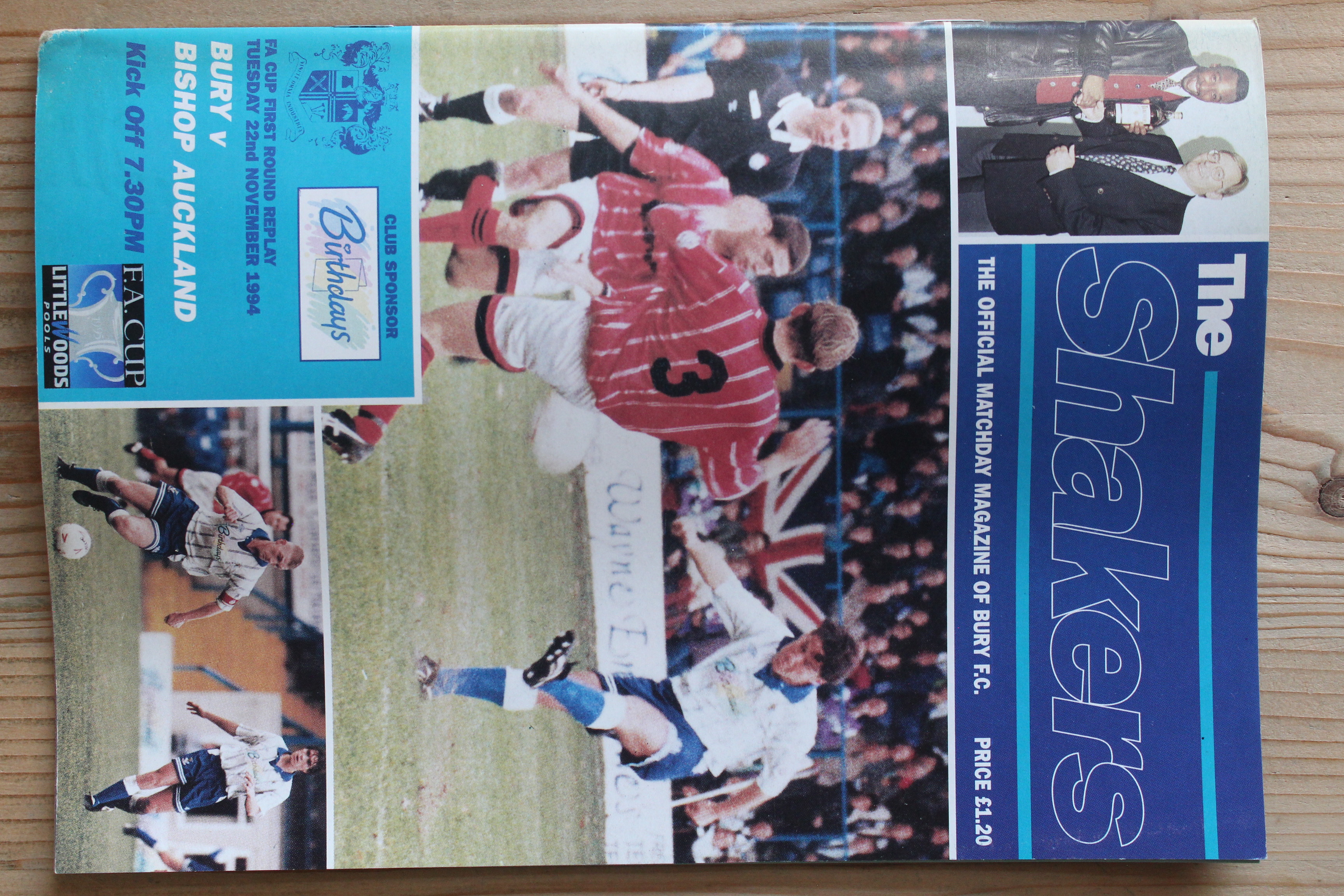 Bury FC v Bishop Auckland