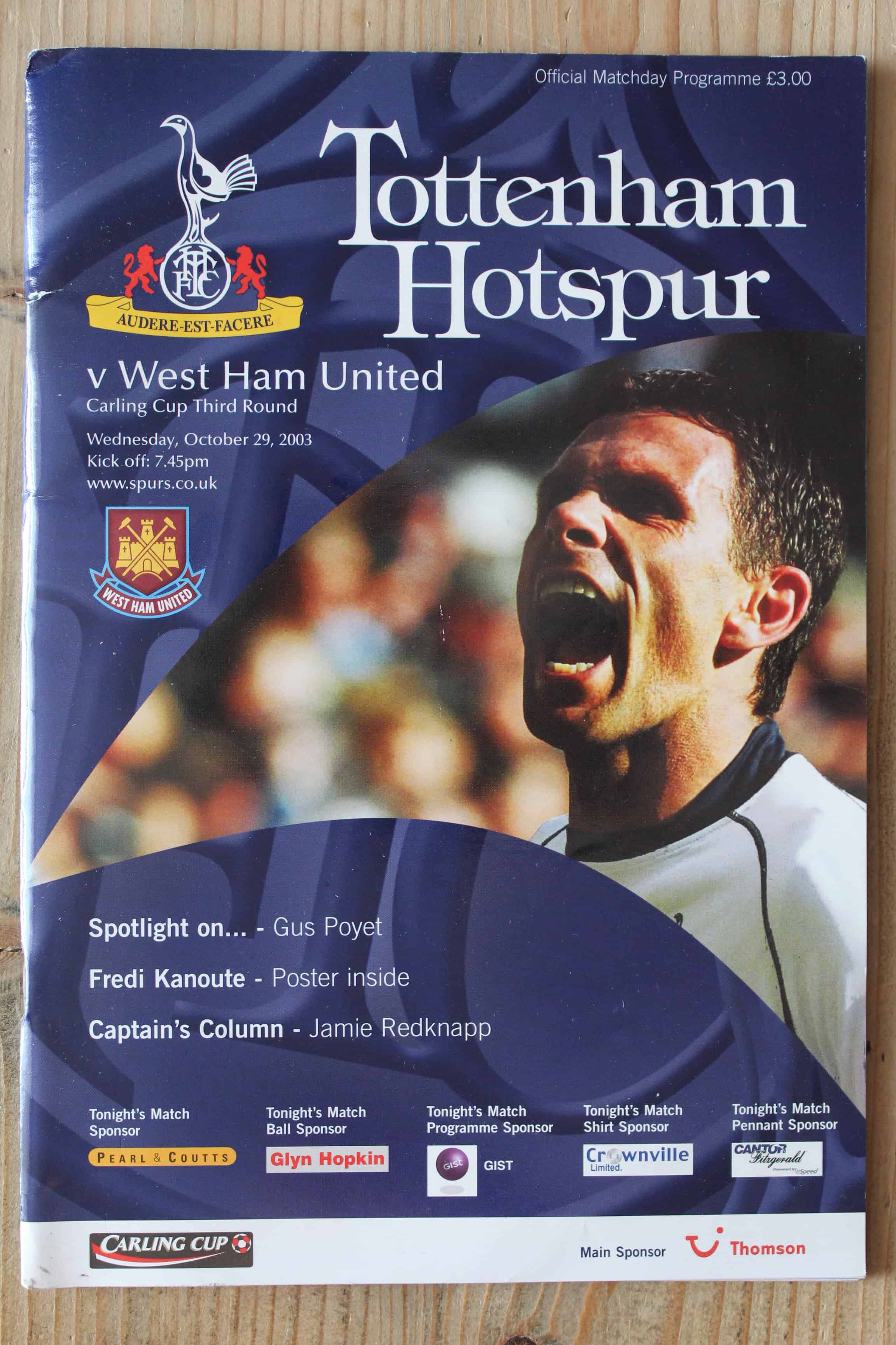 Tottenham Hotspur FC v West Ham United FC