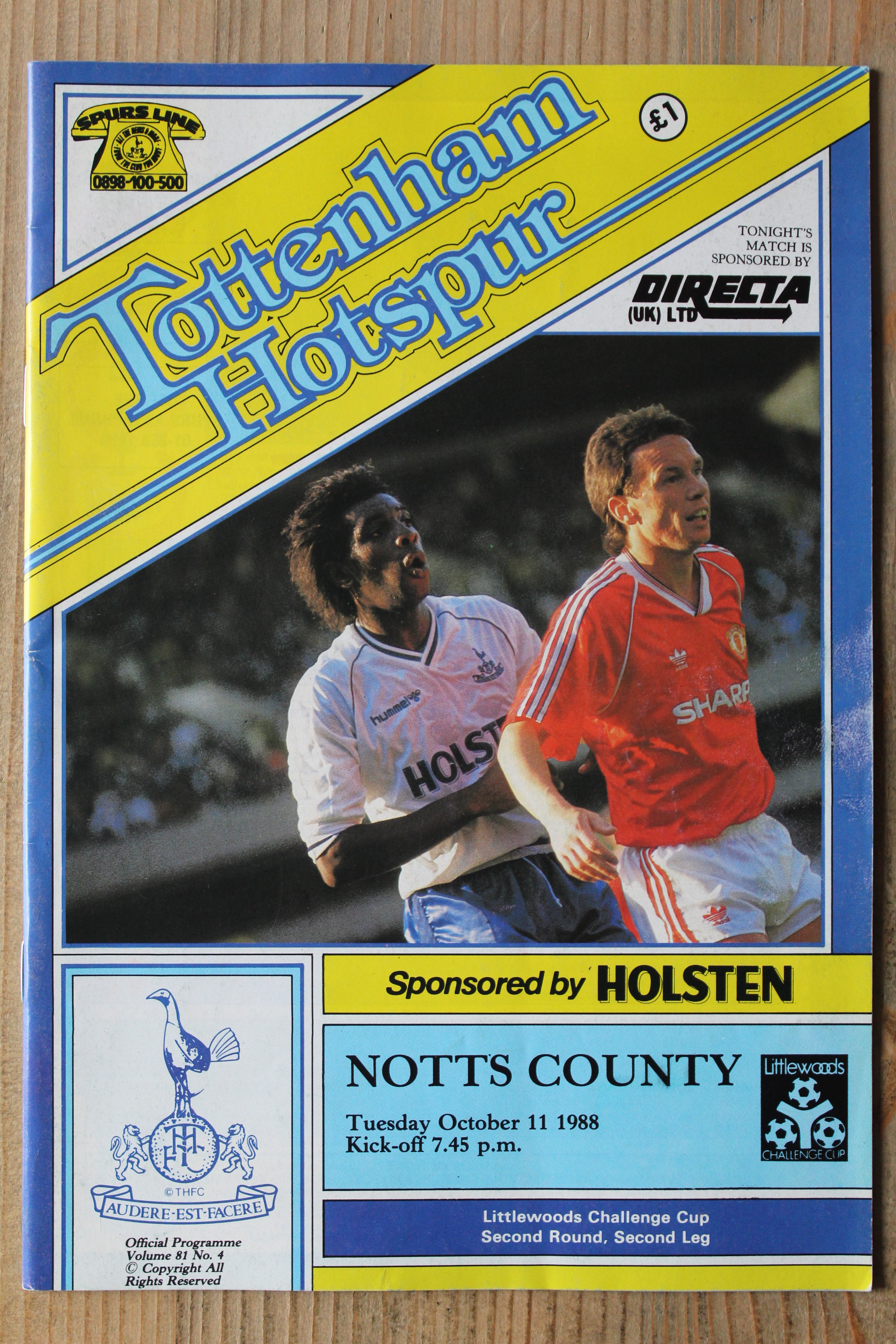 Tottenham Hotspur FC v Notts County FC