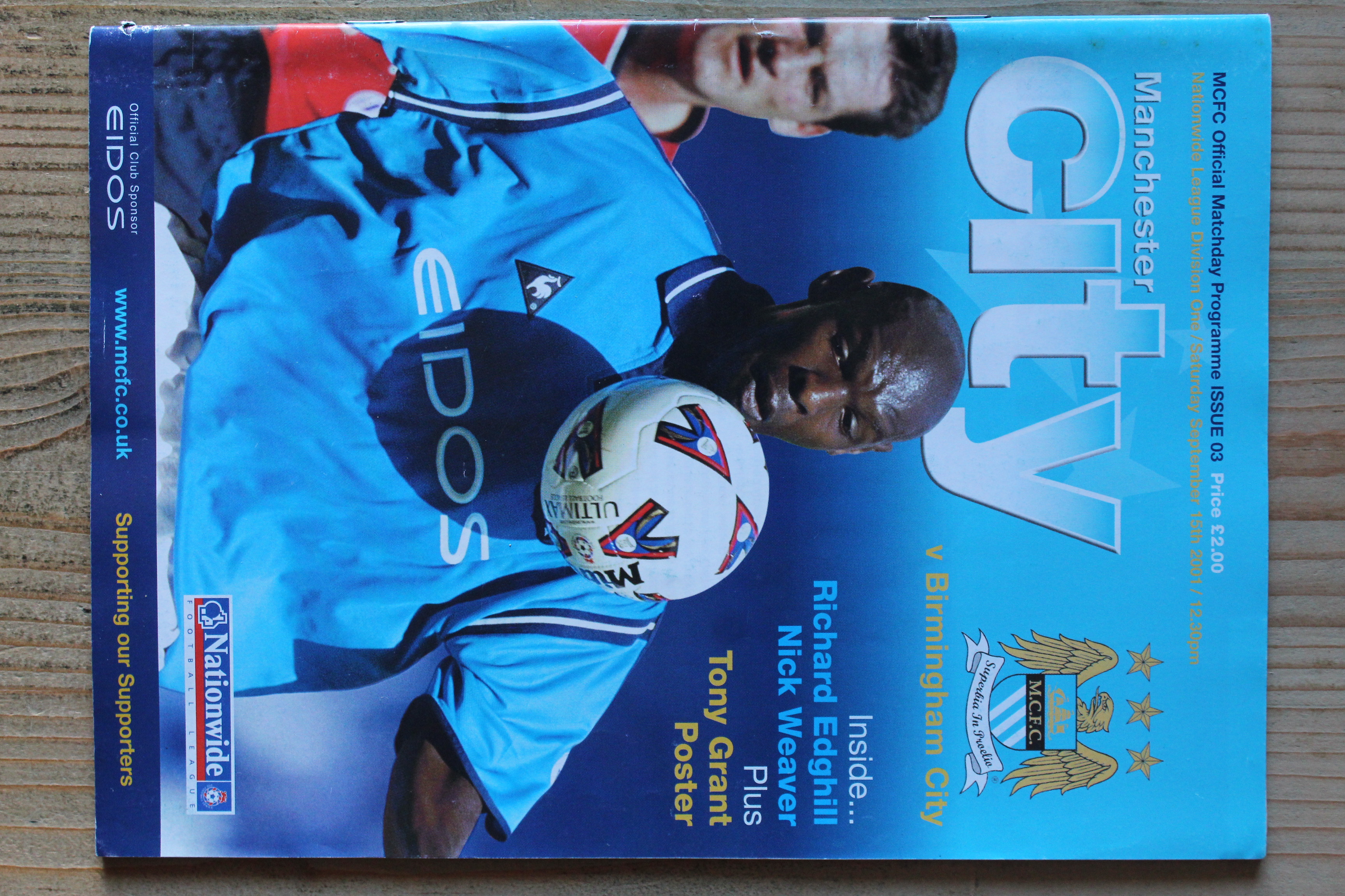 Manchester City FC v Birmingham City FC