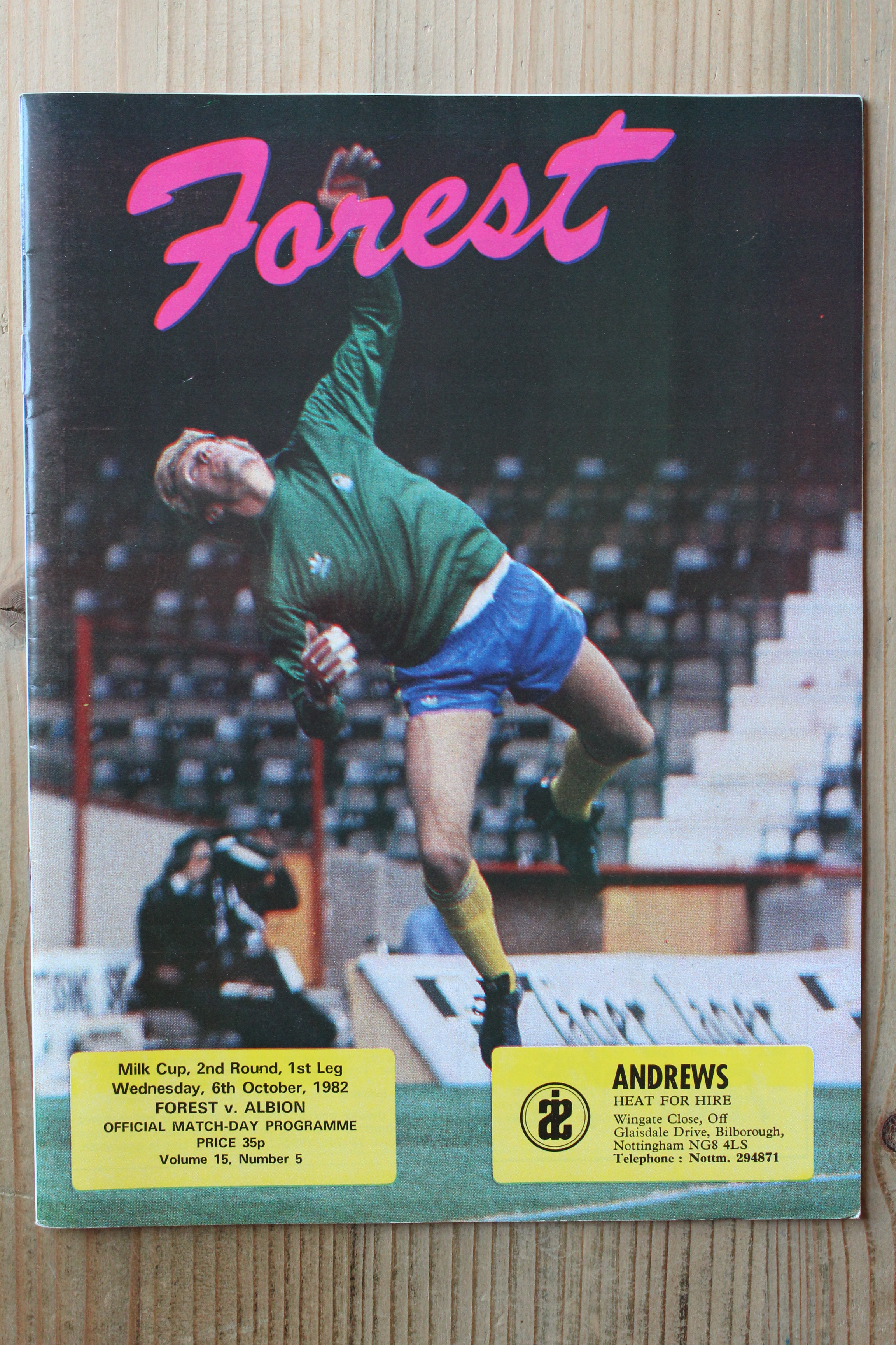 Nottingham Forest FC v West Bromwich Albion FC 
