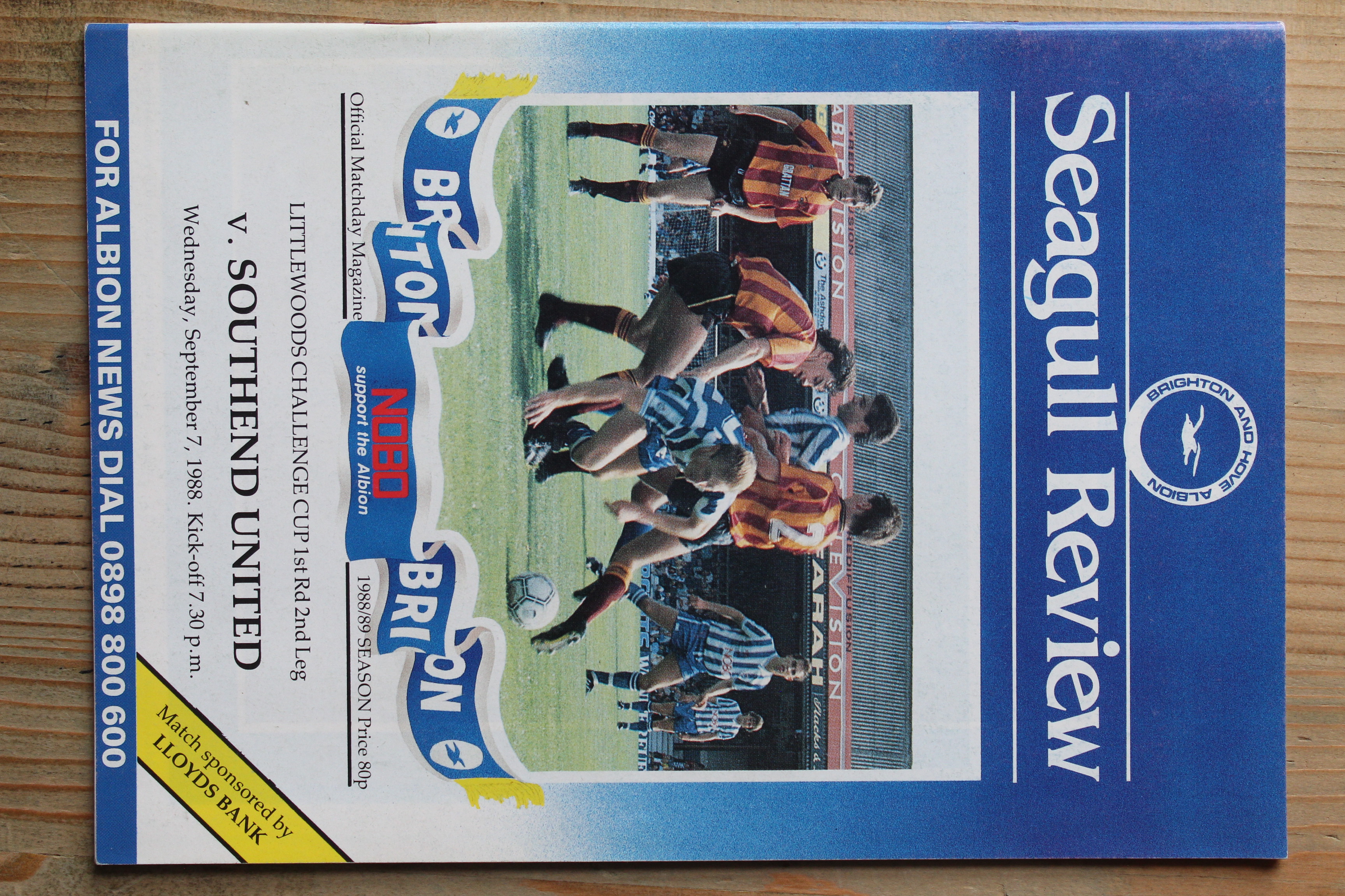 Brighton & Hove Albion FC v Southend United FC