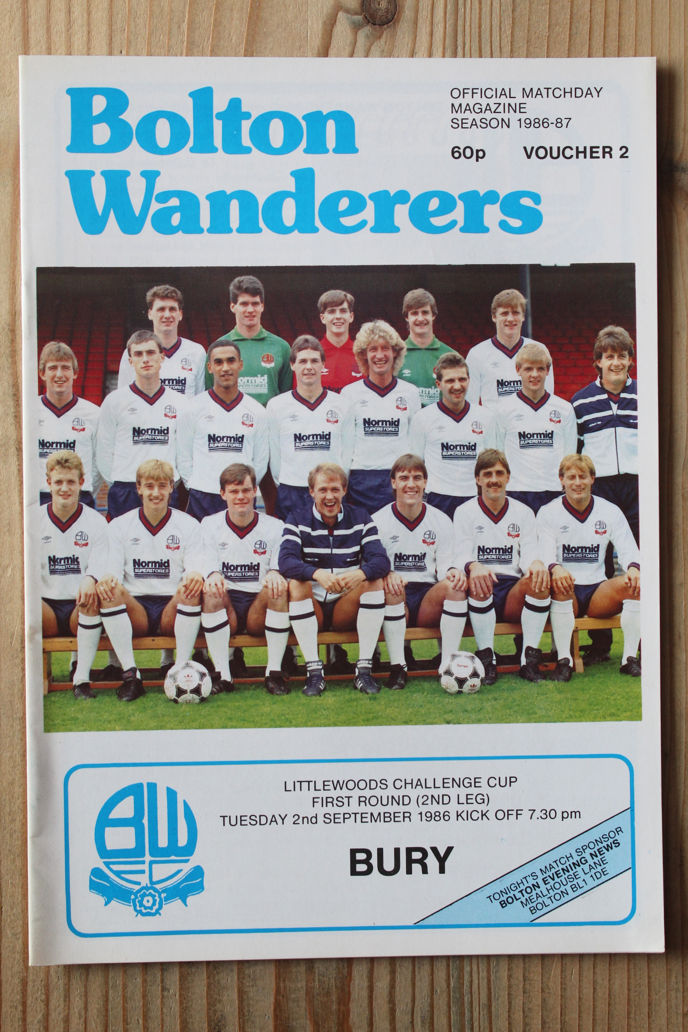 Bolton Wanderers FC v Bury FC