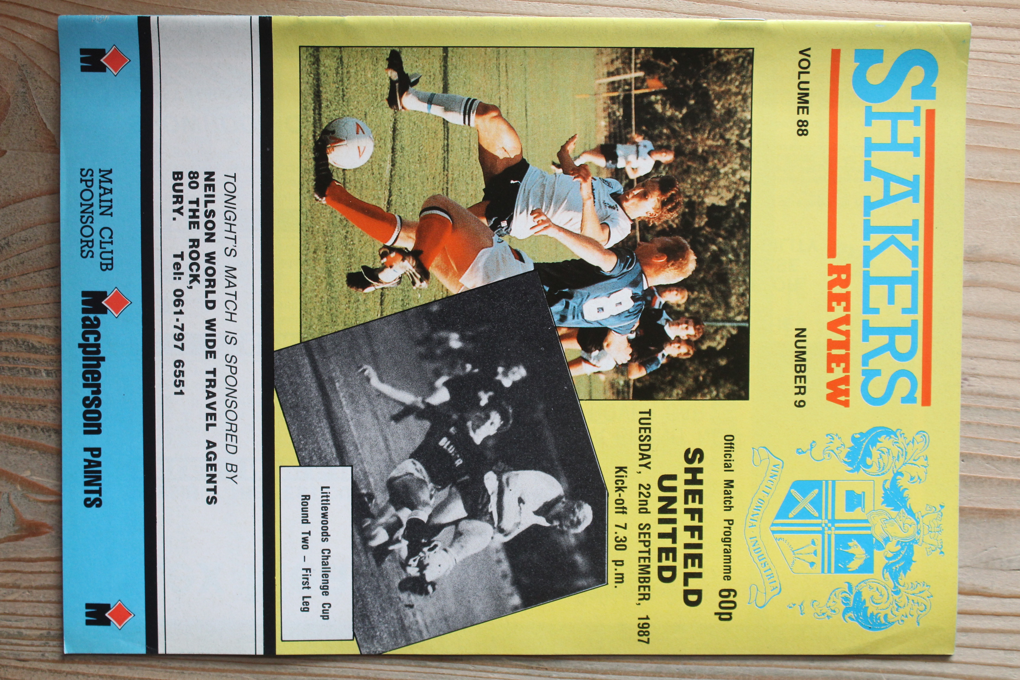 Bury FC v Sheffield United FC