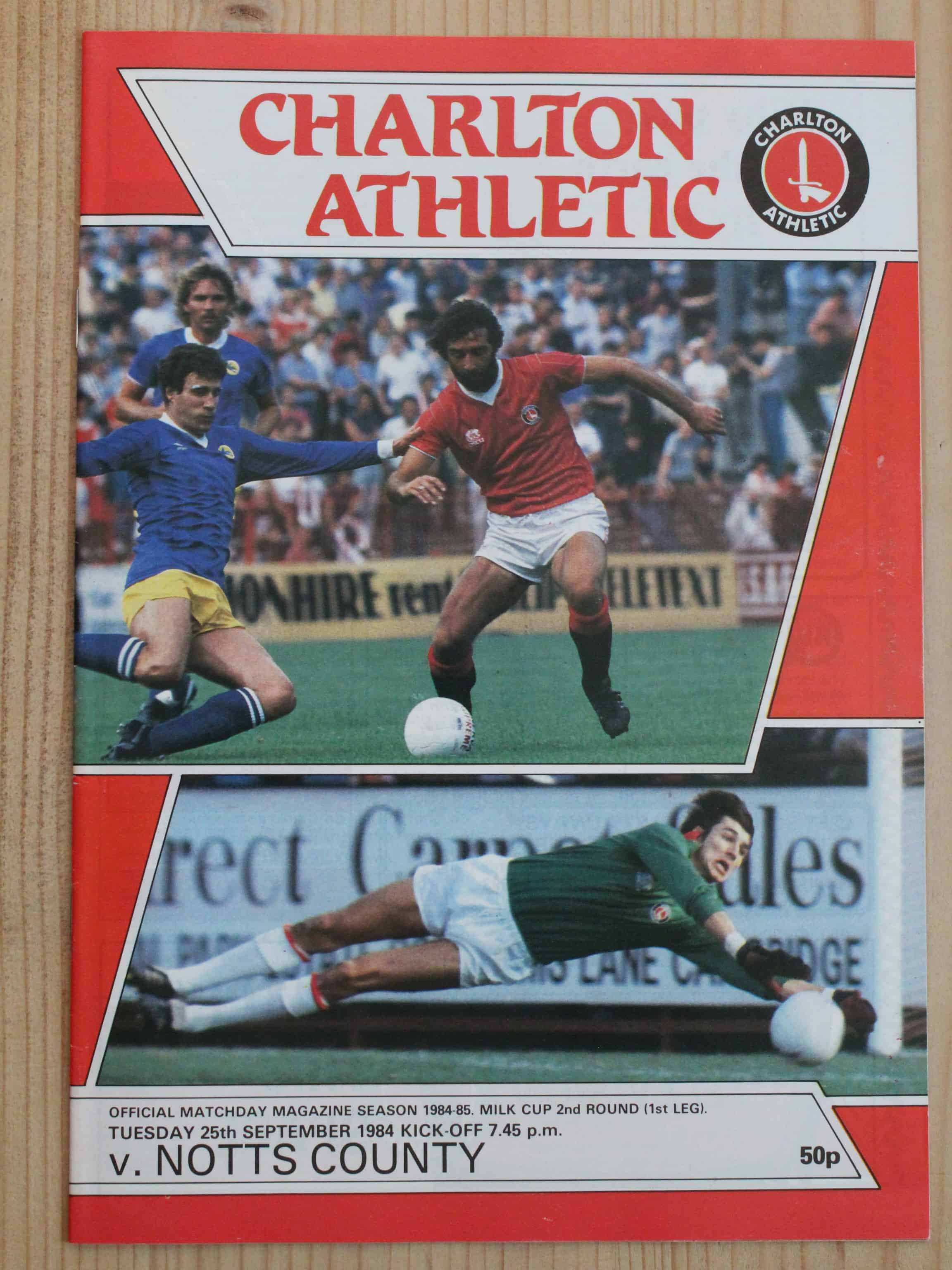 Charlton Athletic FC v Notts County FC