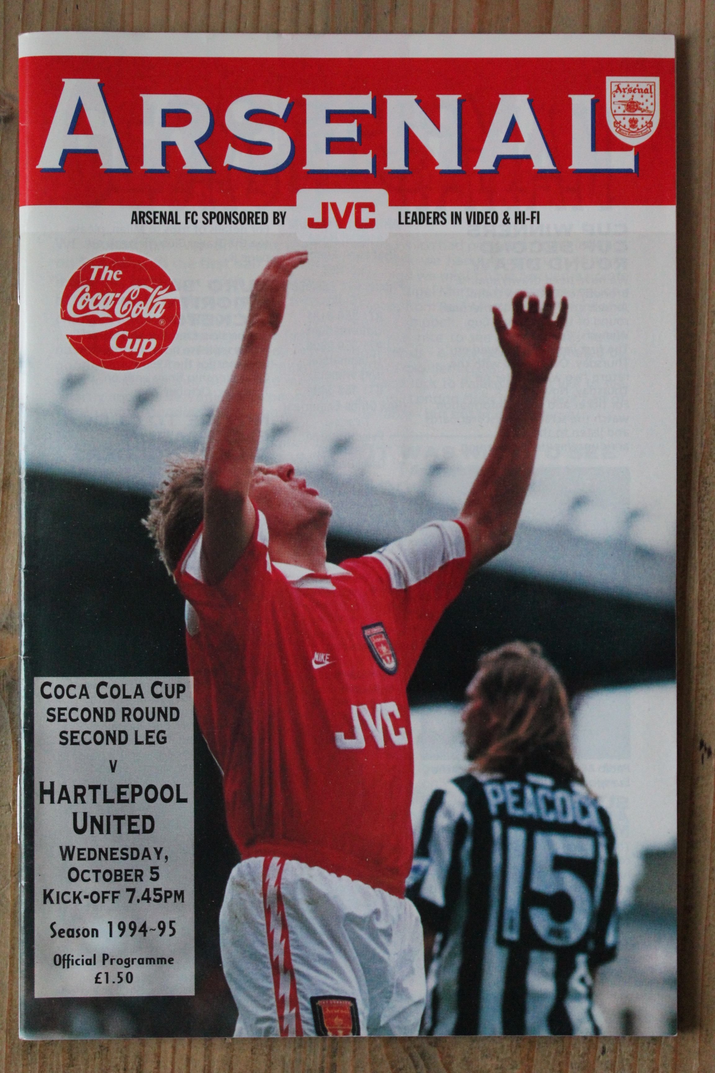 Arsenal FC v Hartlepool United