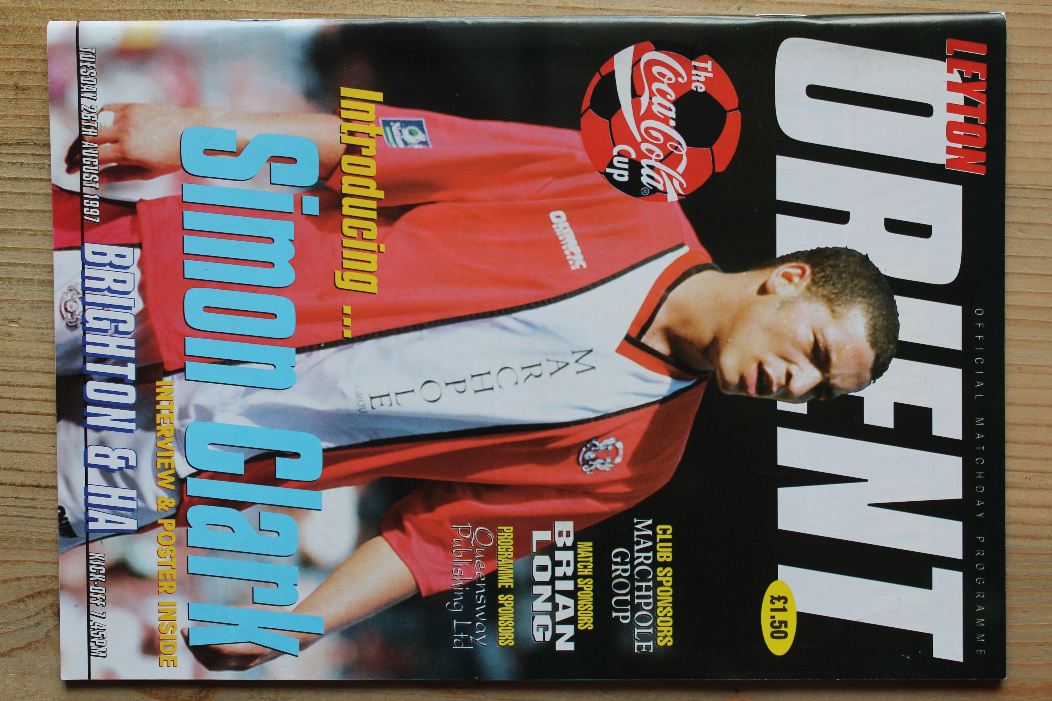 Leyton Orient FC v Brighton & Hove Albion FC