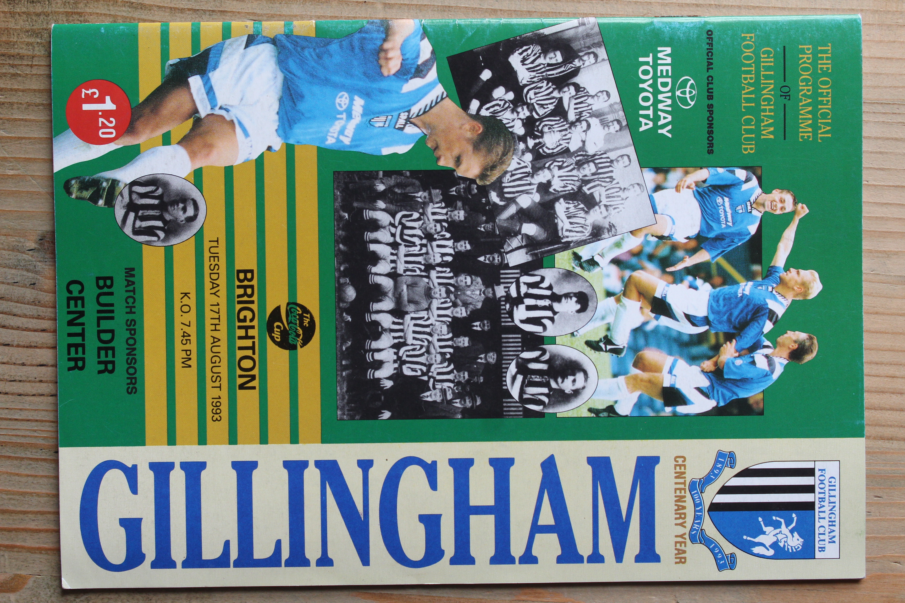 Gillingham FC v Brighton & Hove Albion FC