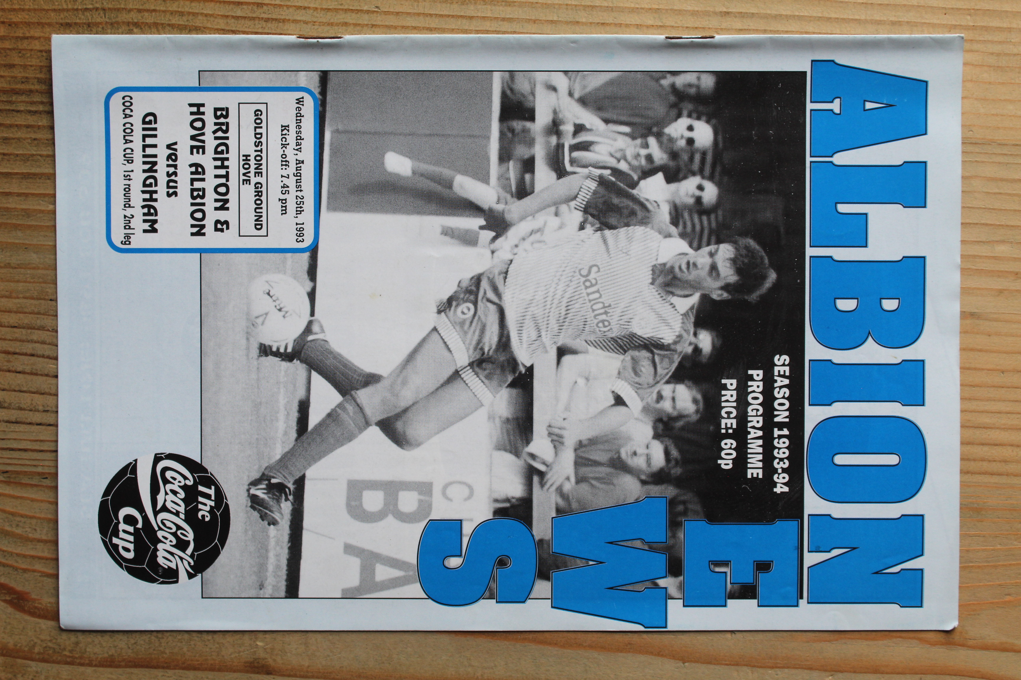 Brighton & Hove Albion FC v Gillingham FC