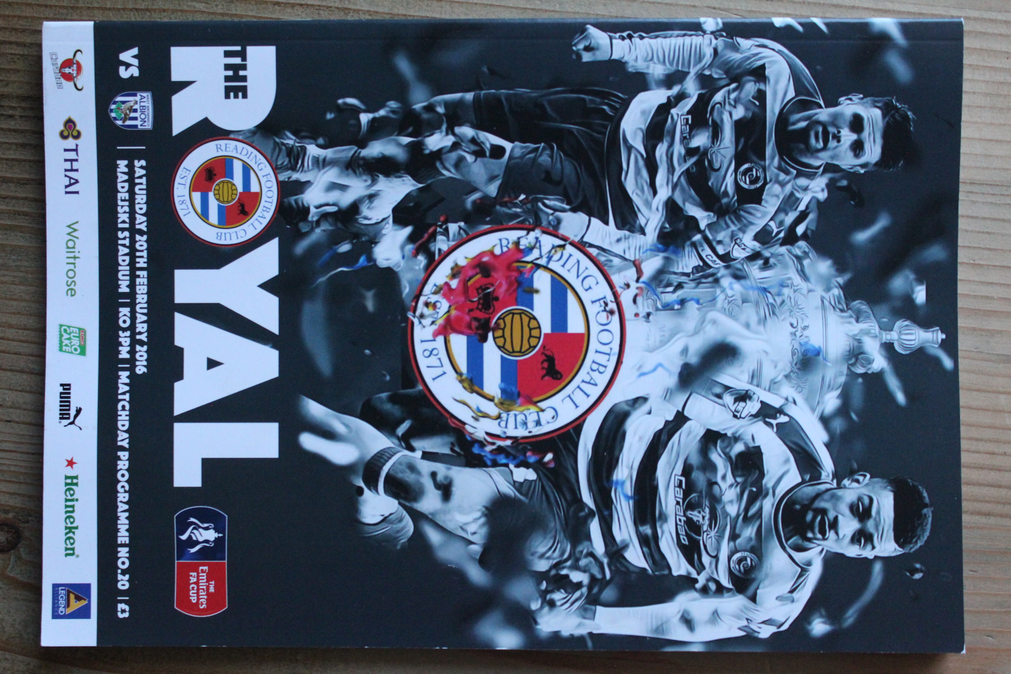 Reading FC v West Bromwich Albion FC 