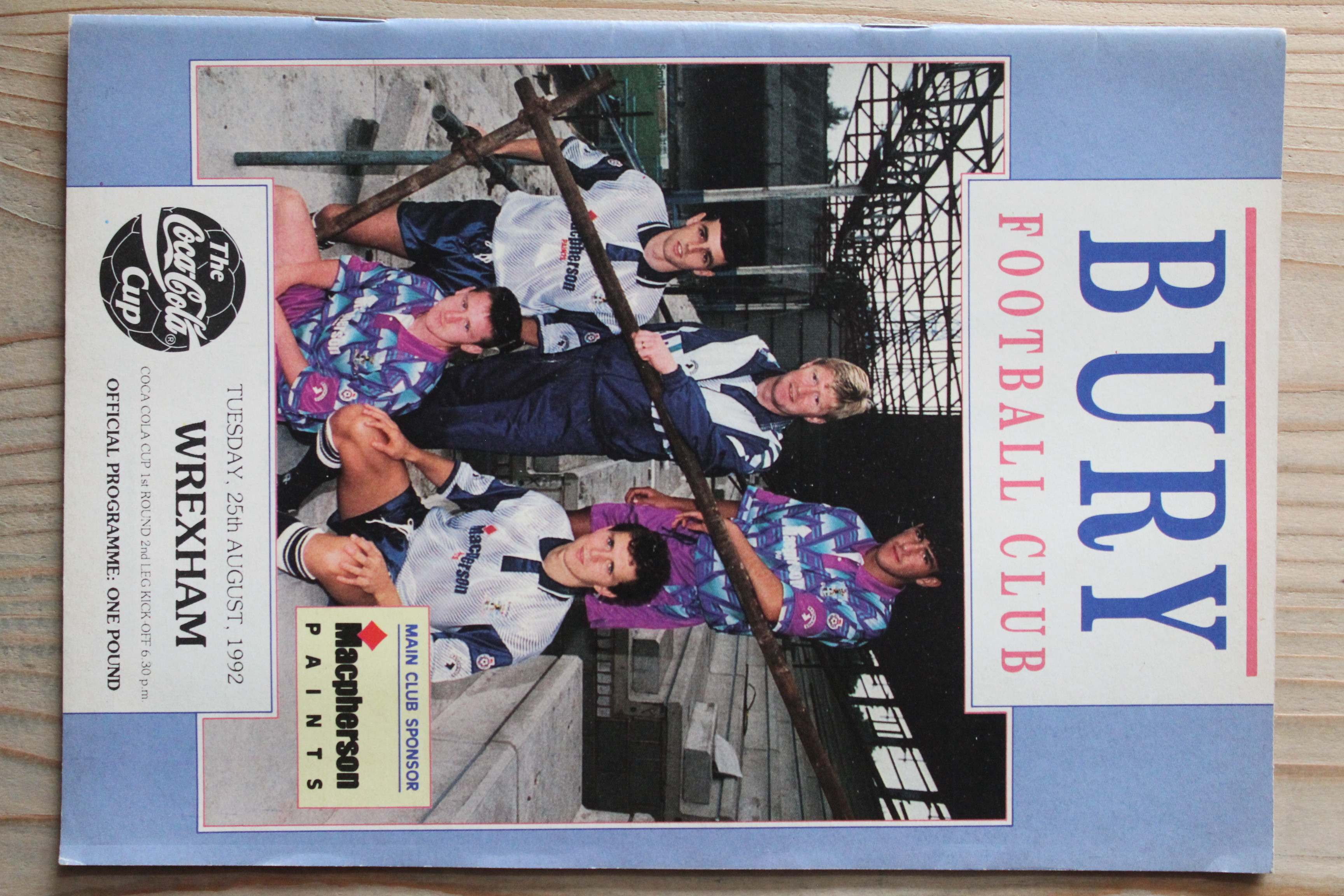 Bury FC v Wrexham FC