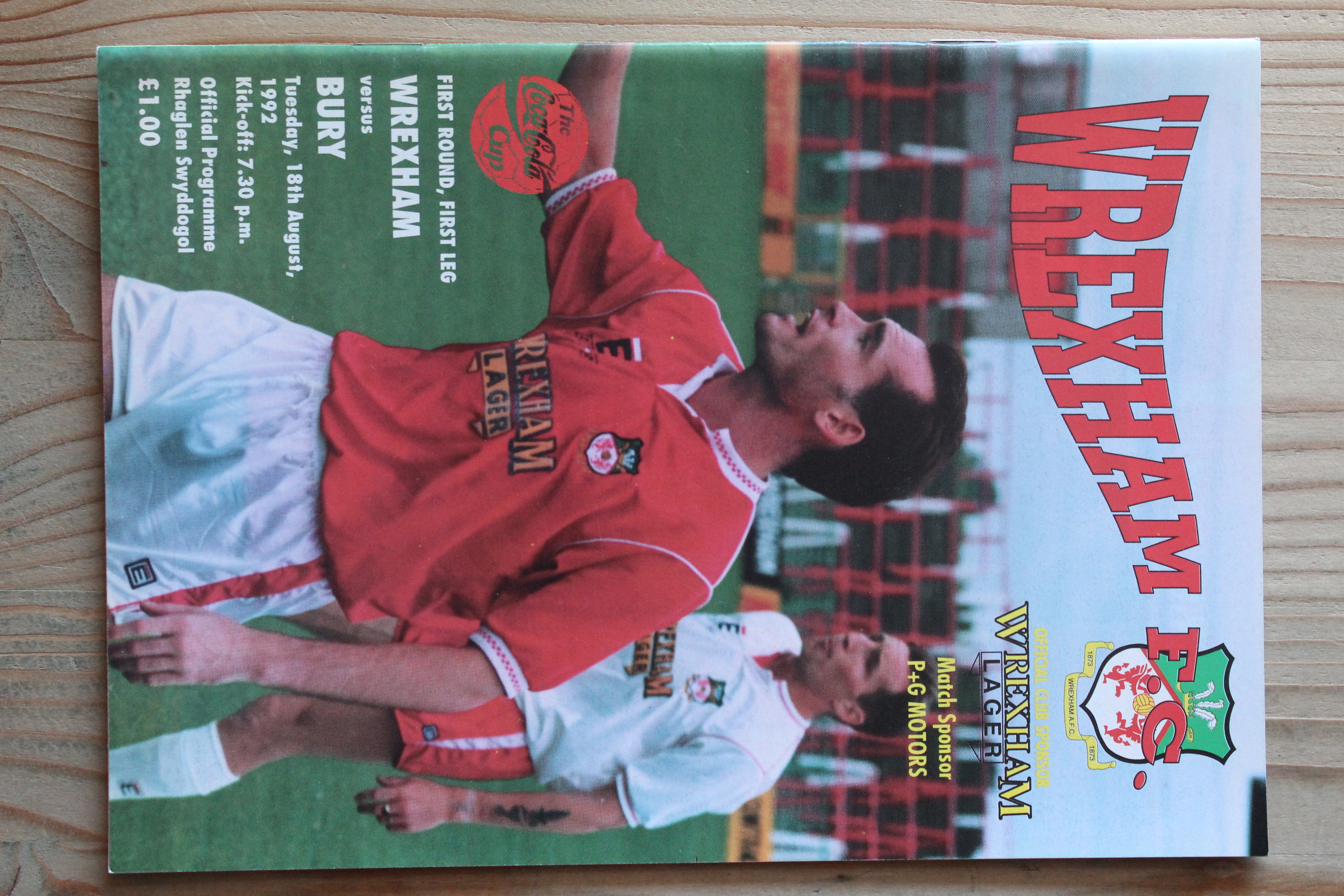 Wrexham FC v Bury FC