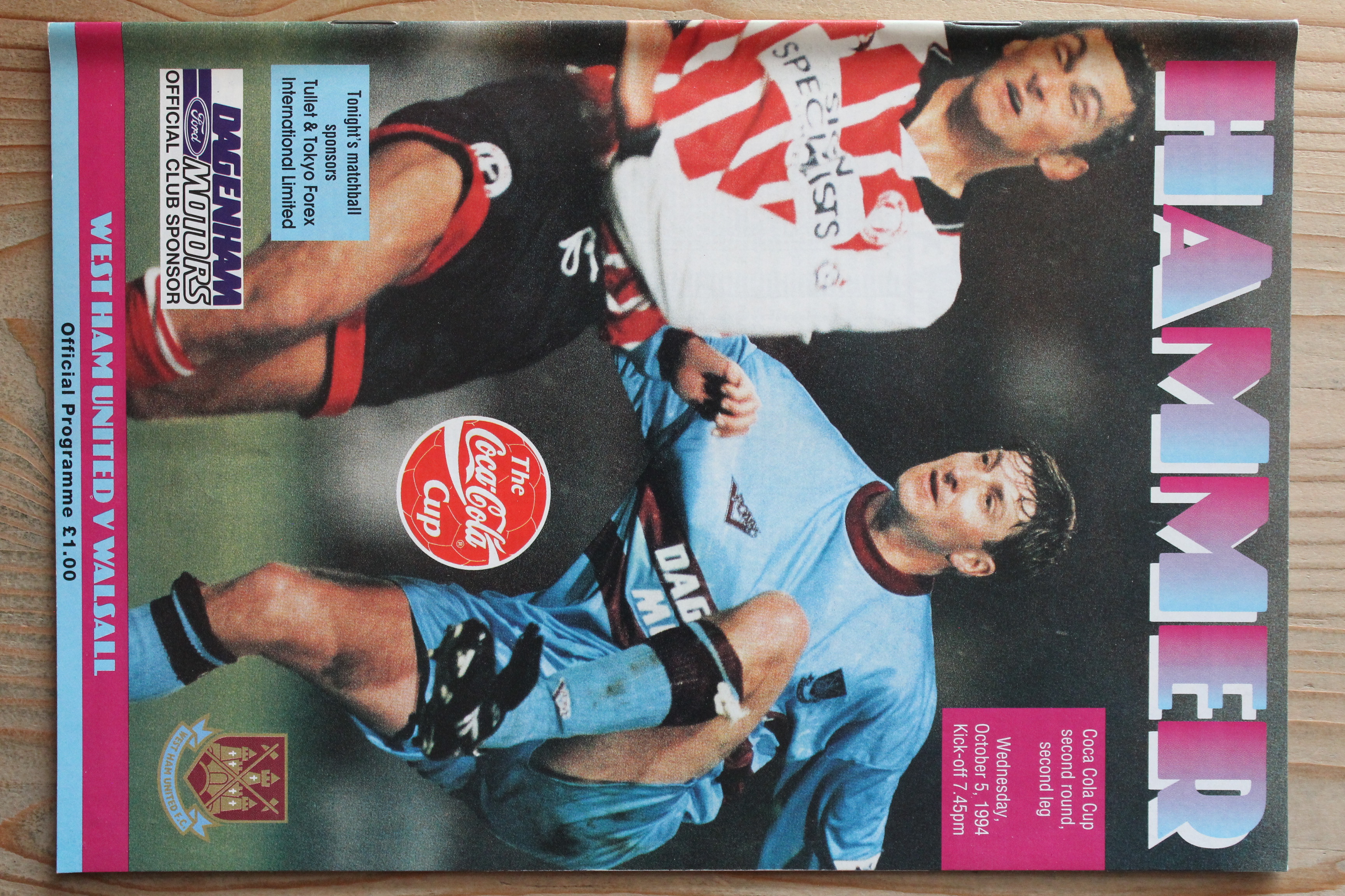West Ham United FC v Walsall FC
