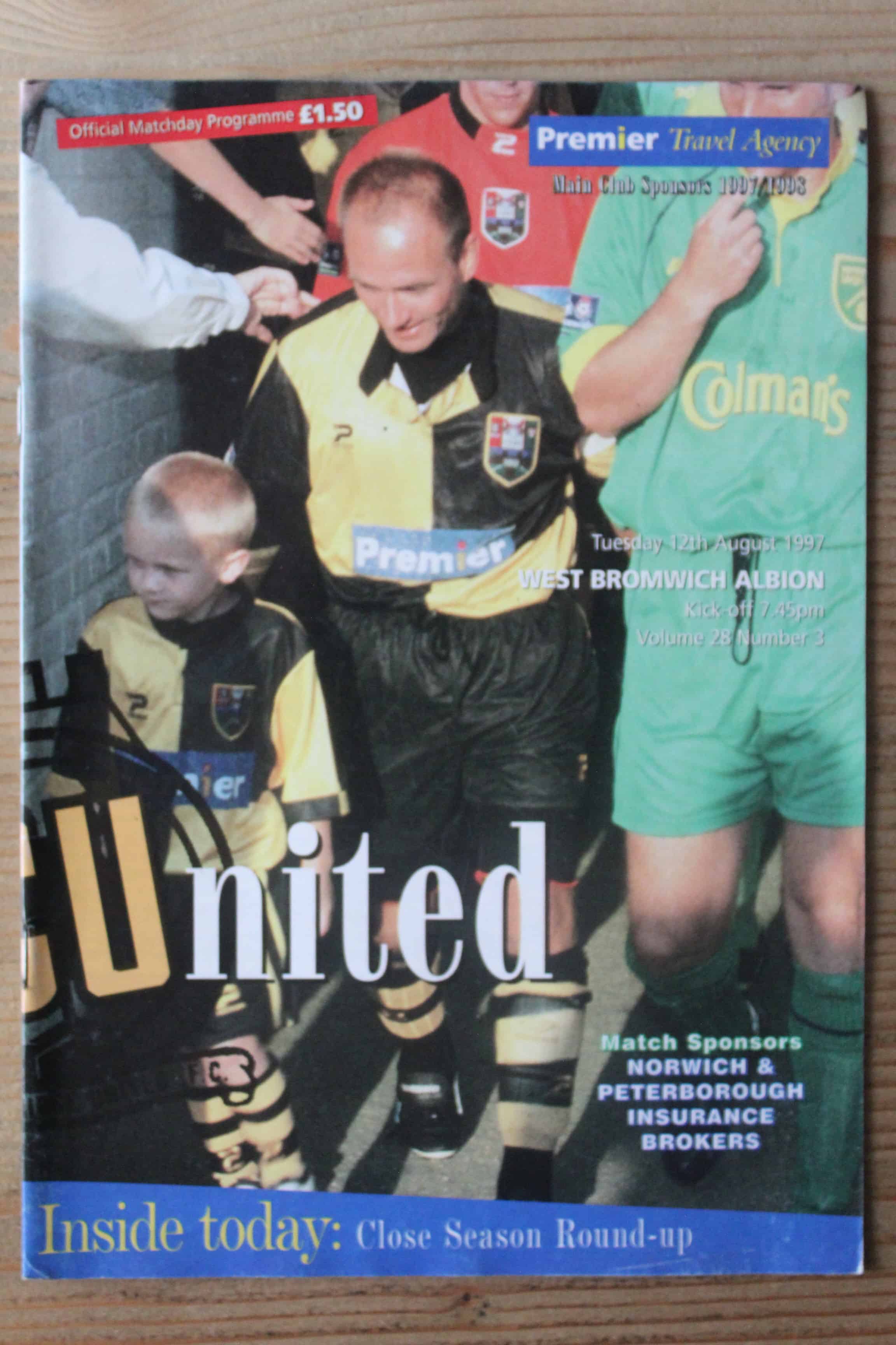 Cambridge United FC v West Bromwich Albion FC 