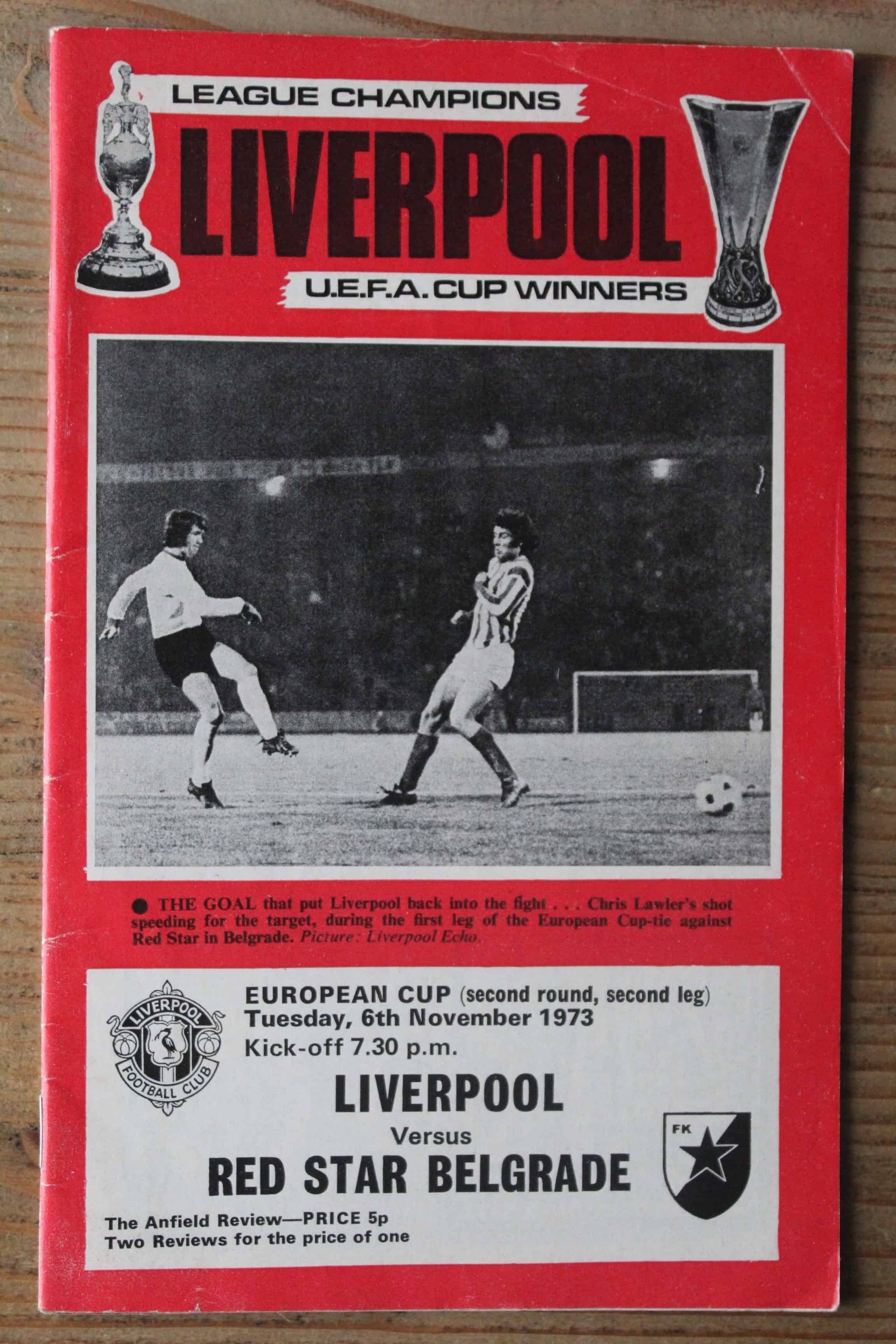 Liverpool FC v Red Star Belgrade