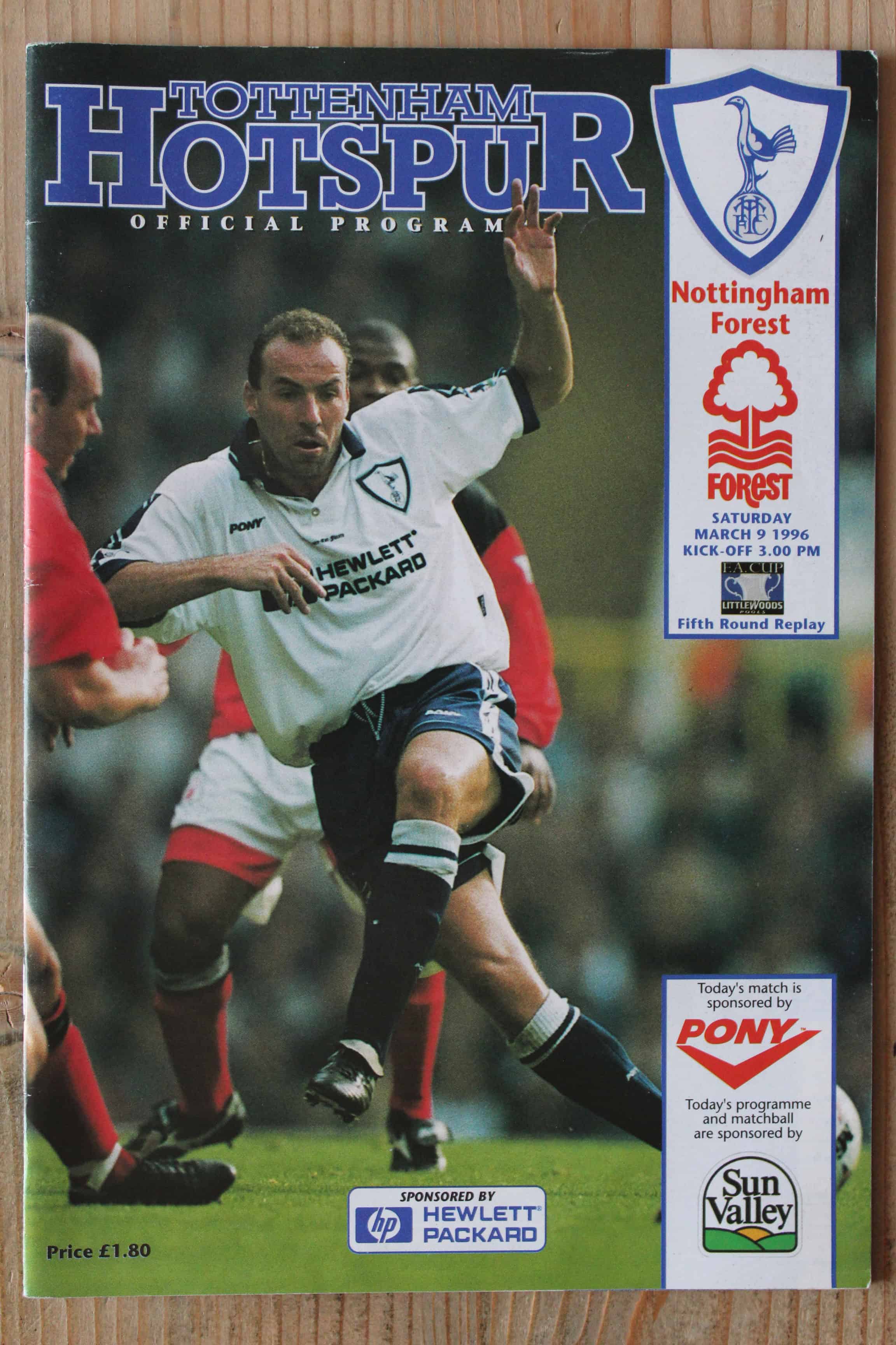 Tottenham Hotspur FC v Nottingham Forest FC