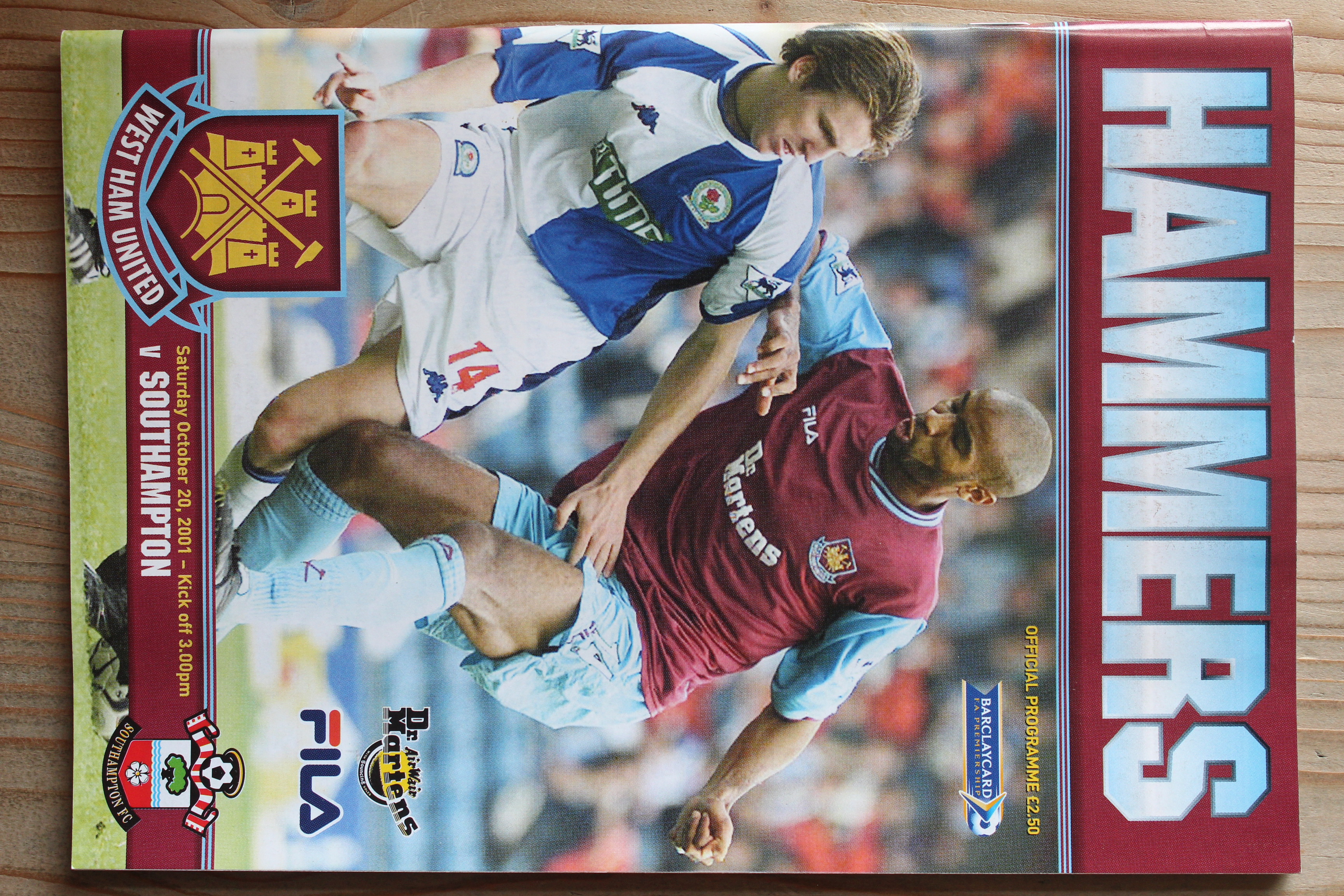 West Ham United FC v Southampton FC