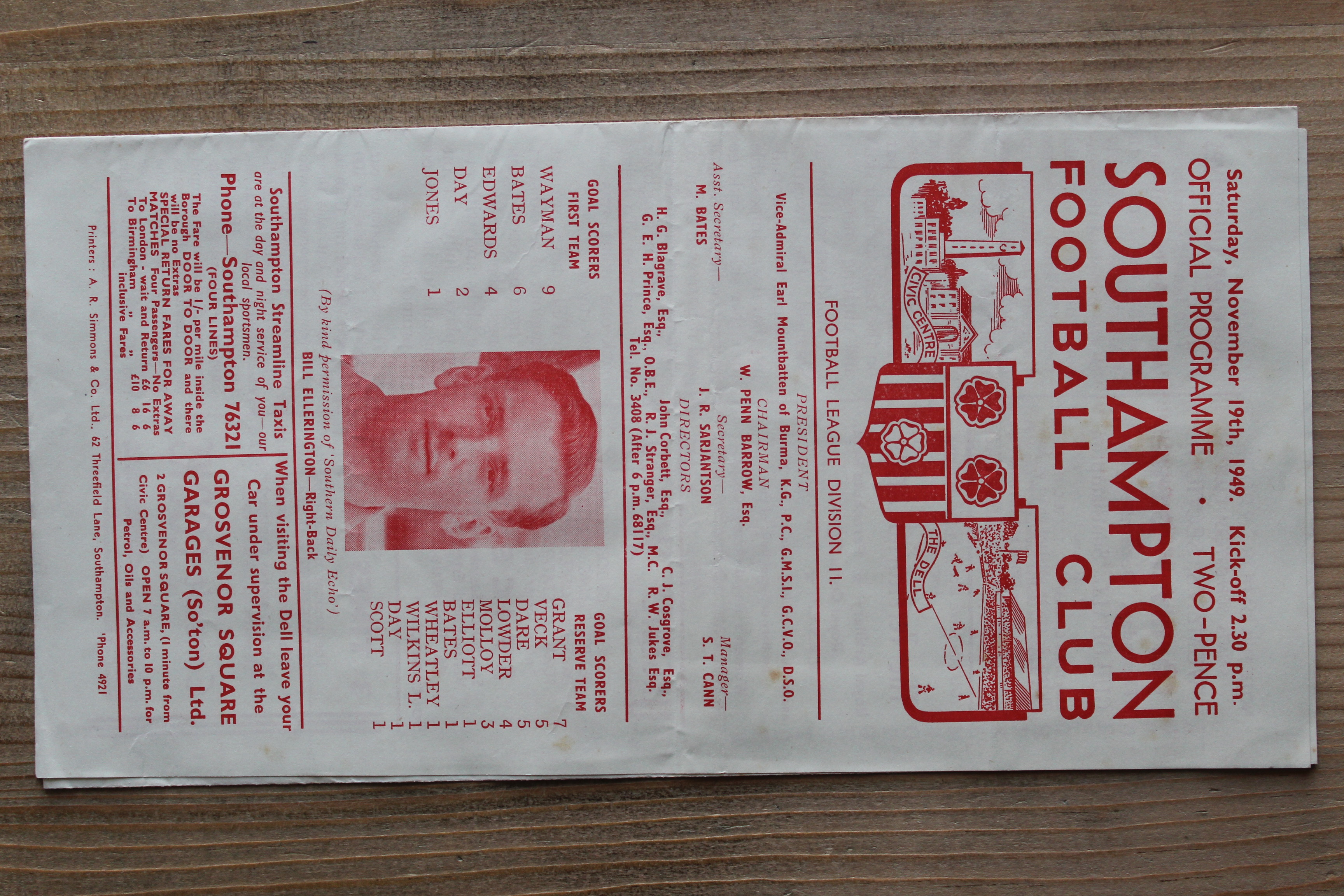 Southampton FC v Plymouth Argyle FC