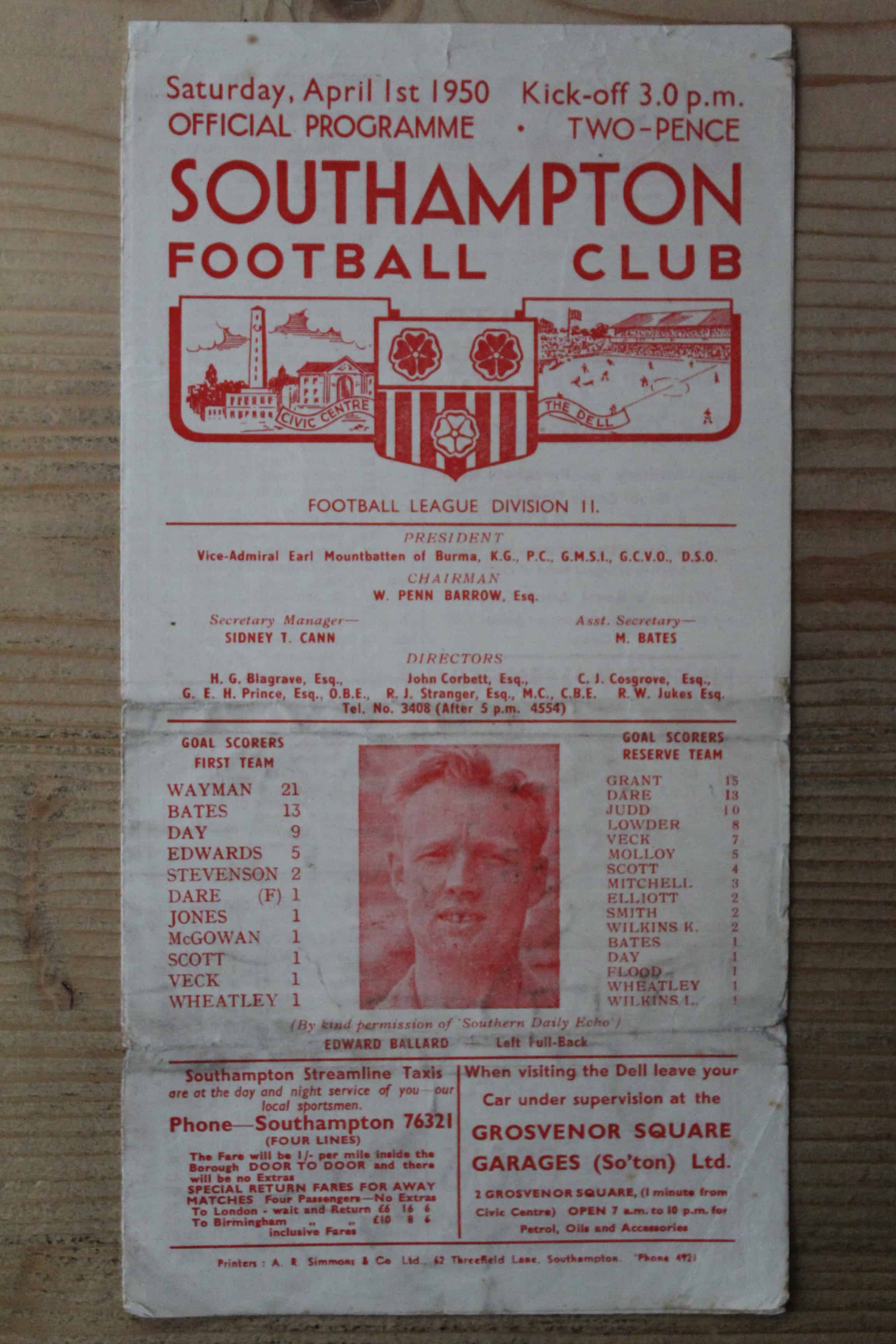 Southampton FC v Chesterfield FC