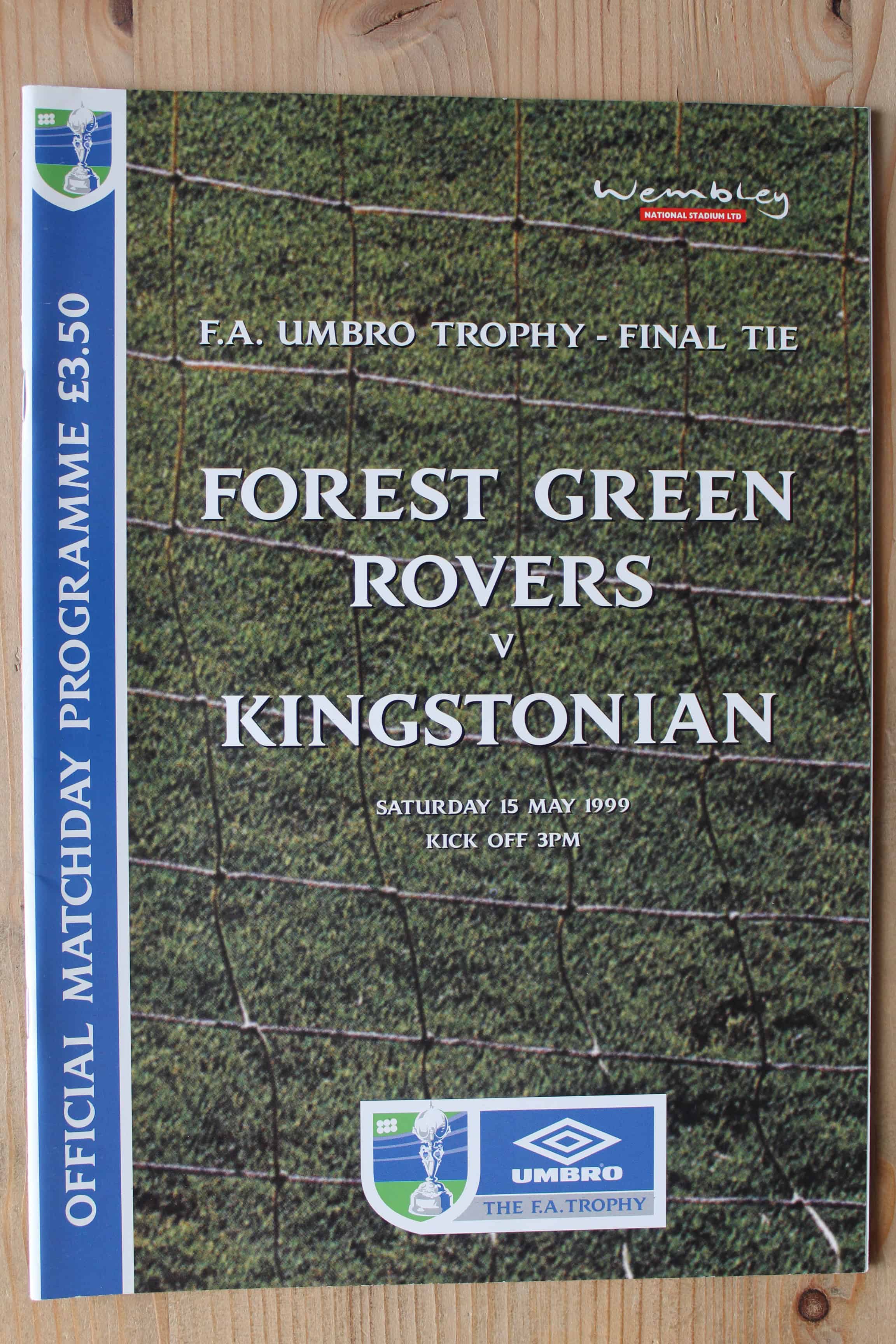 Kingstonian FC v Forest Green Rovers