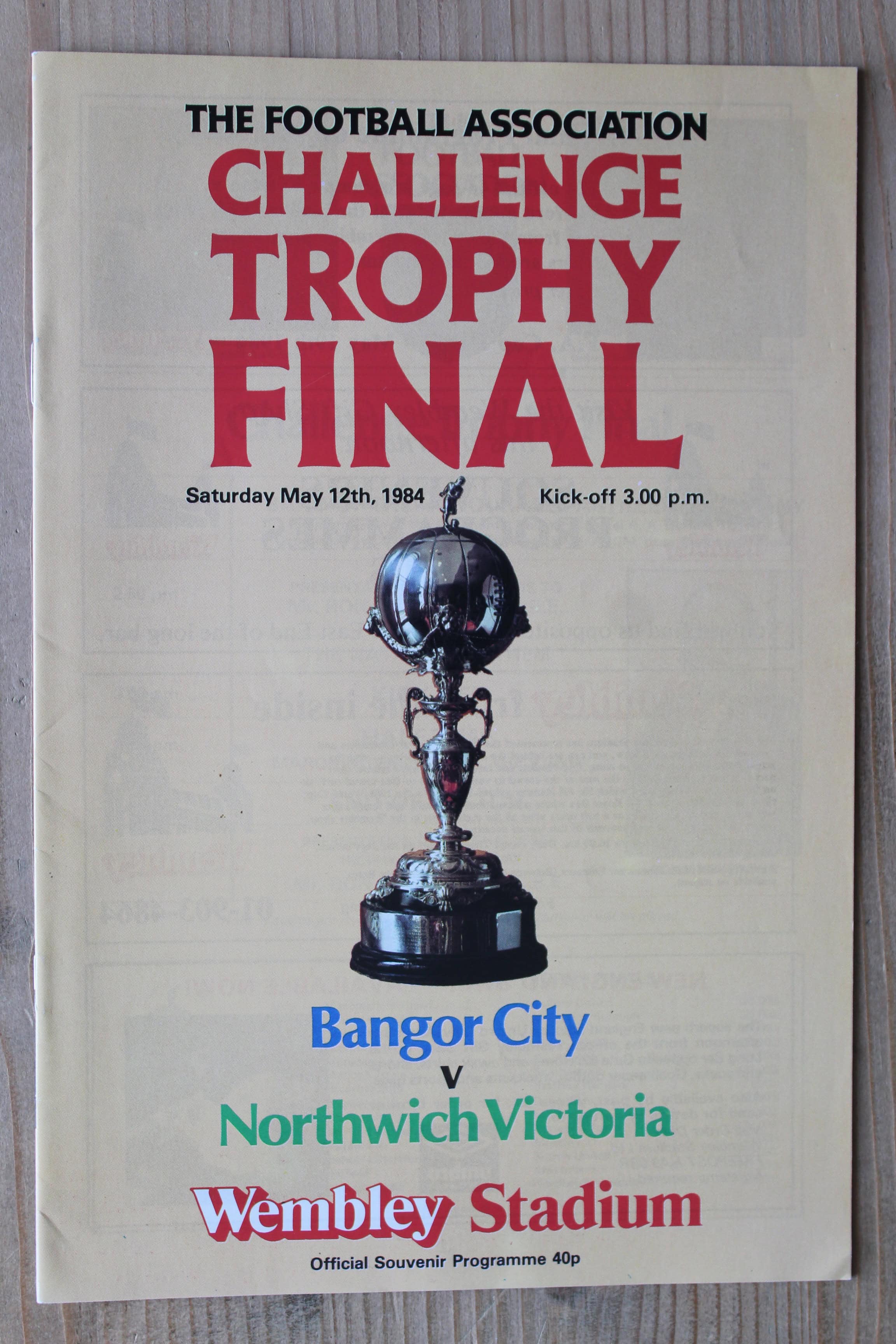 Bangor City v Northwich Victoria