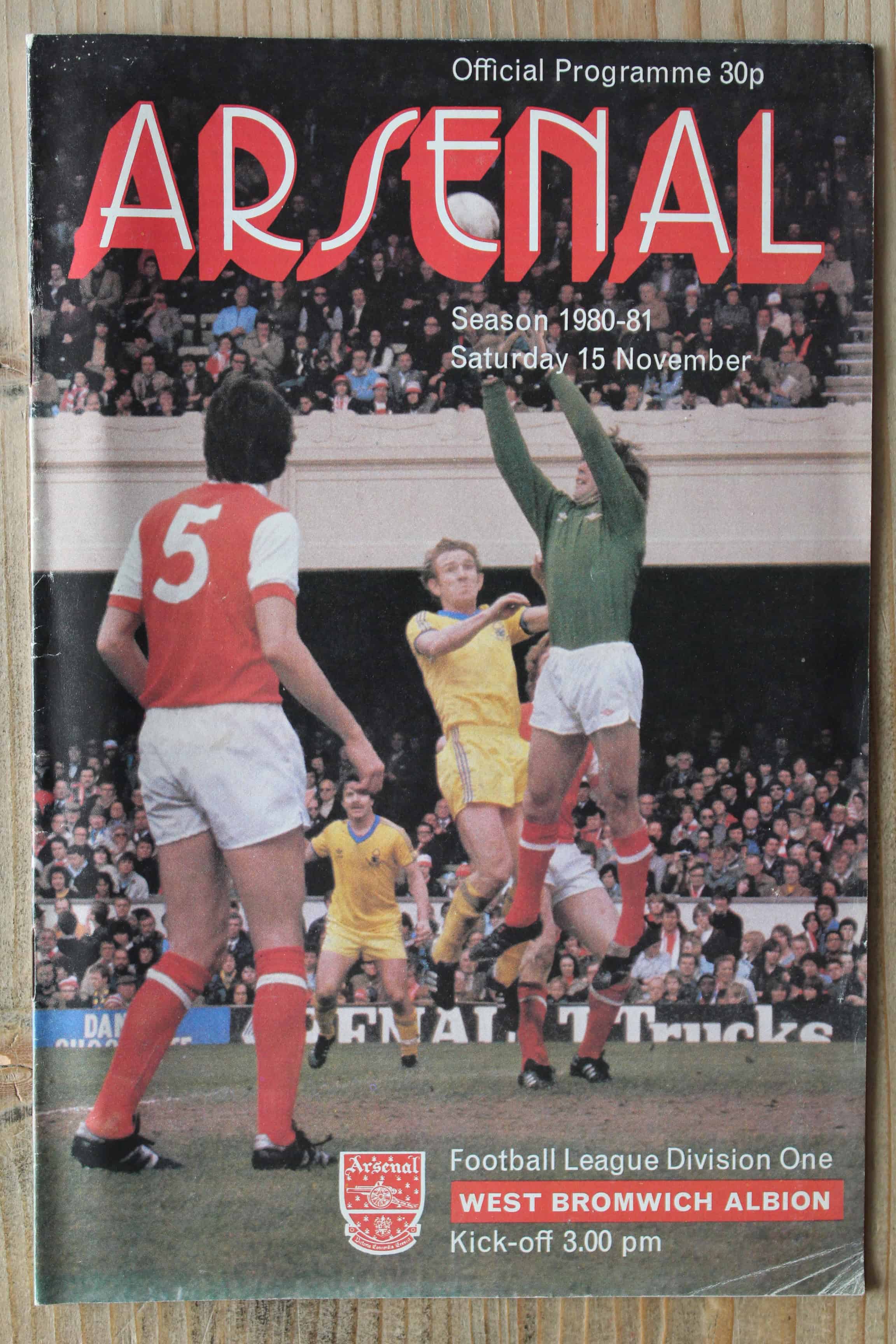 Arsenal FC v West Bromwich Albion FC 