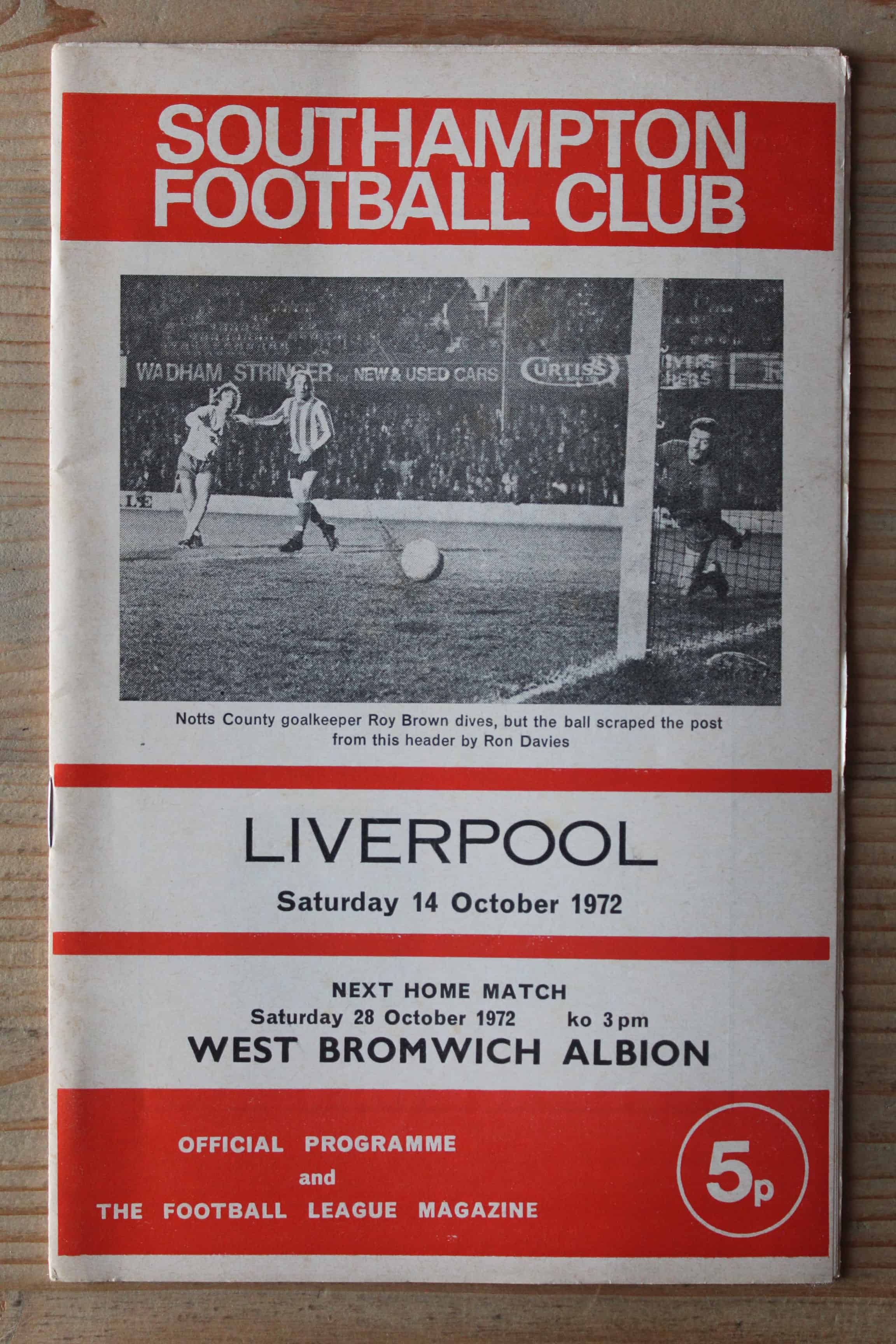 Southampton FC v Liverpool FC