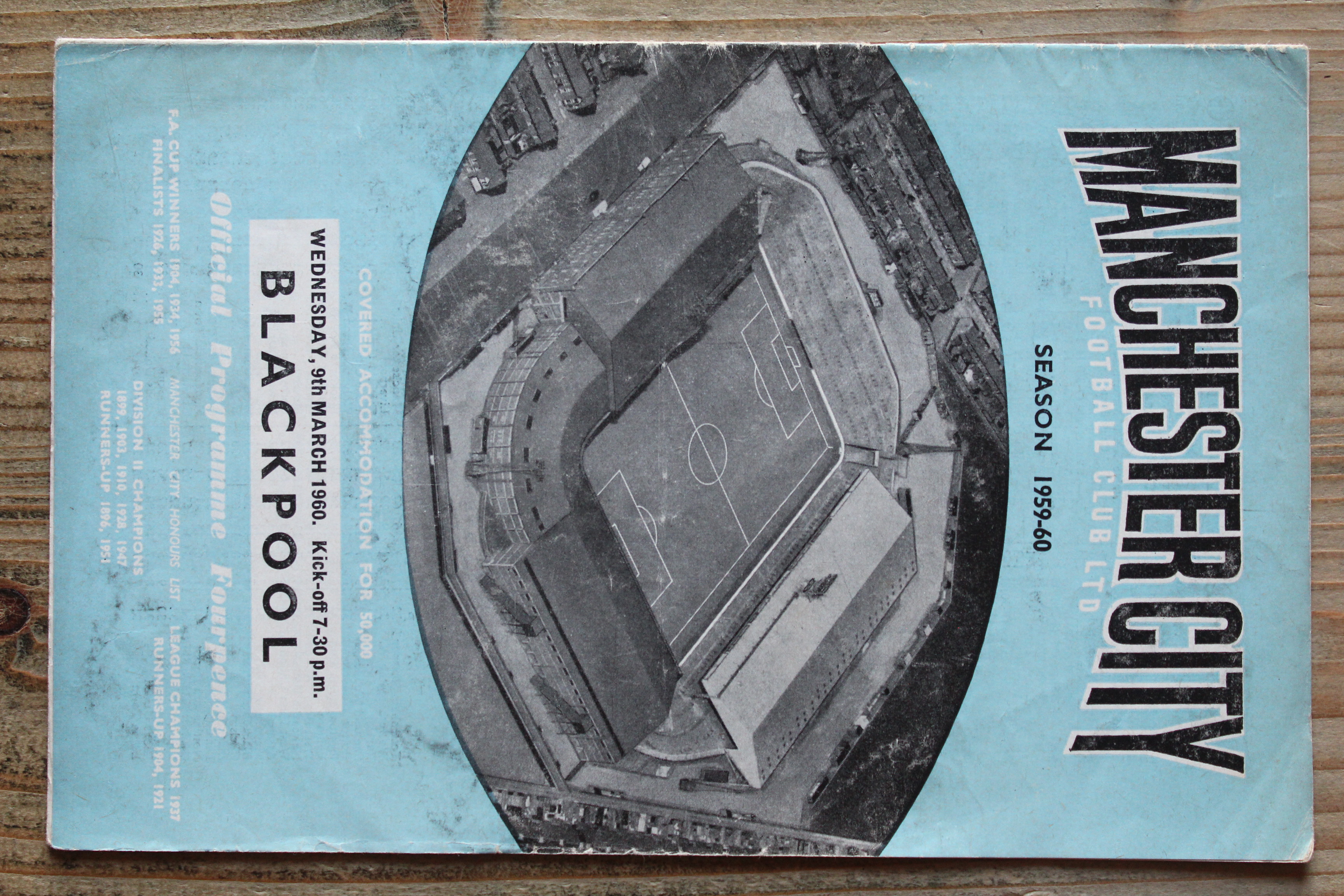 Manchester City FC v Blackpool FC