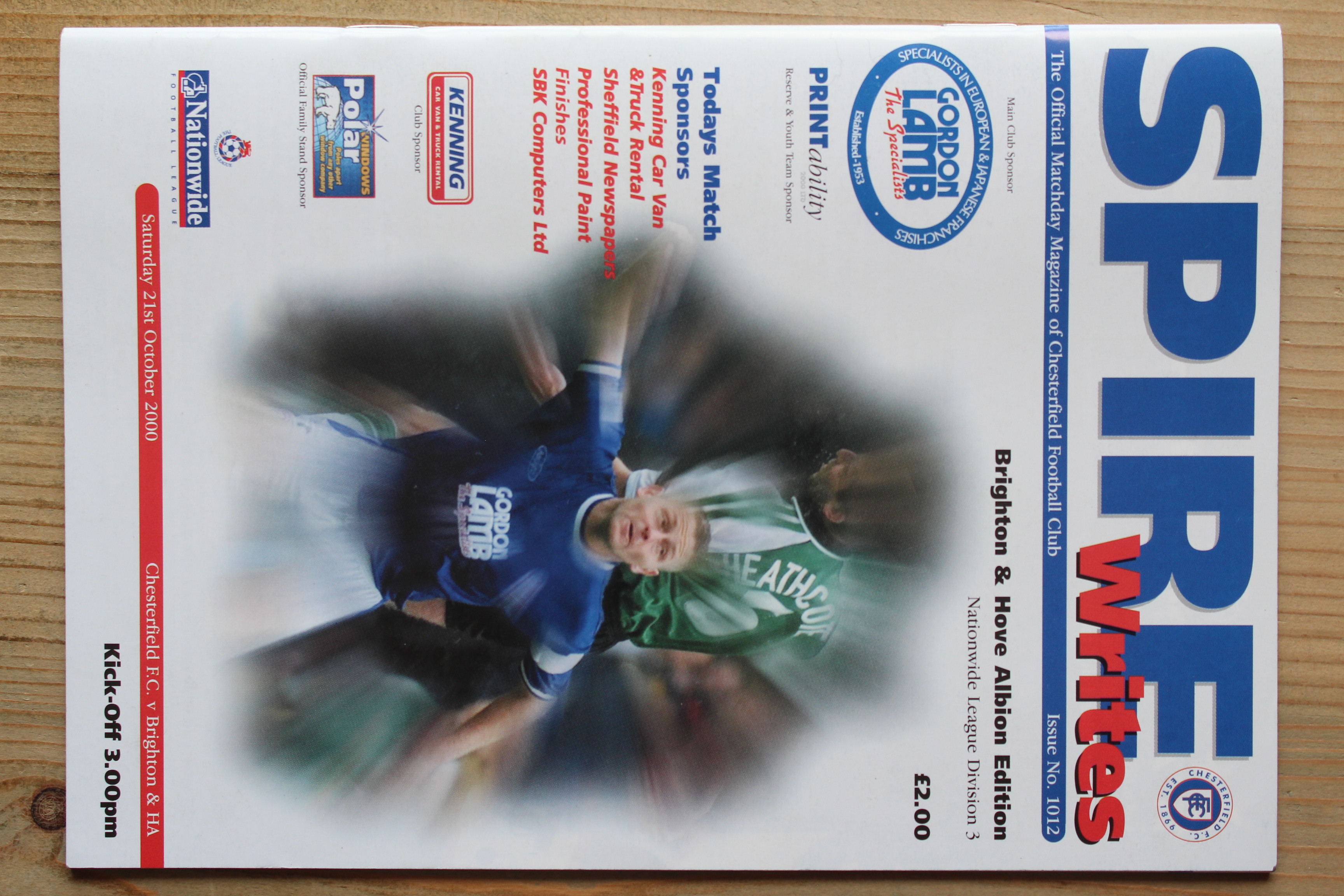 Chesterfield FC v Brighton & Hove Albion FC